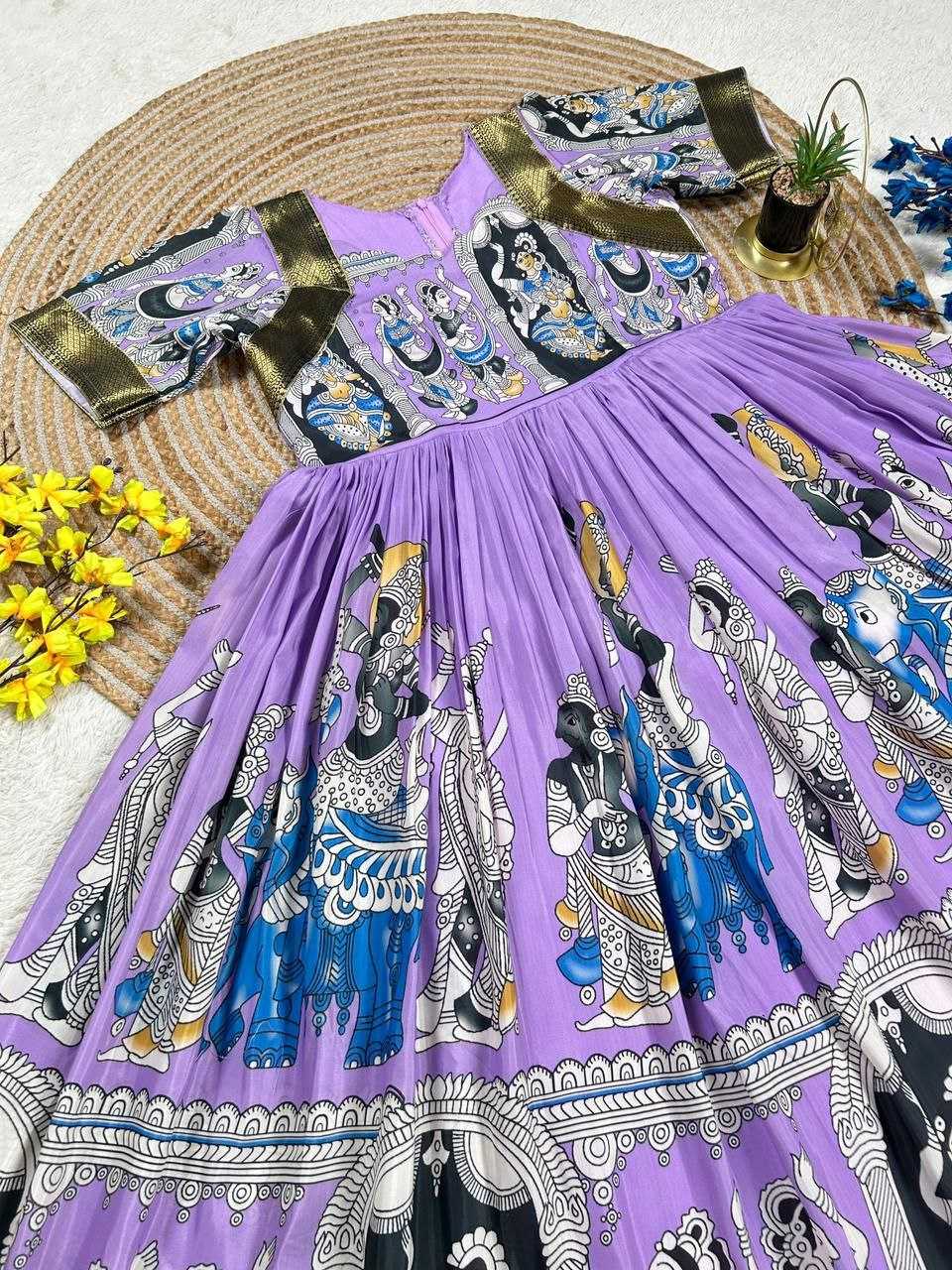 YNF Wholesale Muslin Cotton Party Wear Gowns KESH539 Festive | Surat Manufacturer