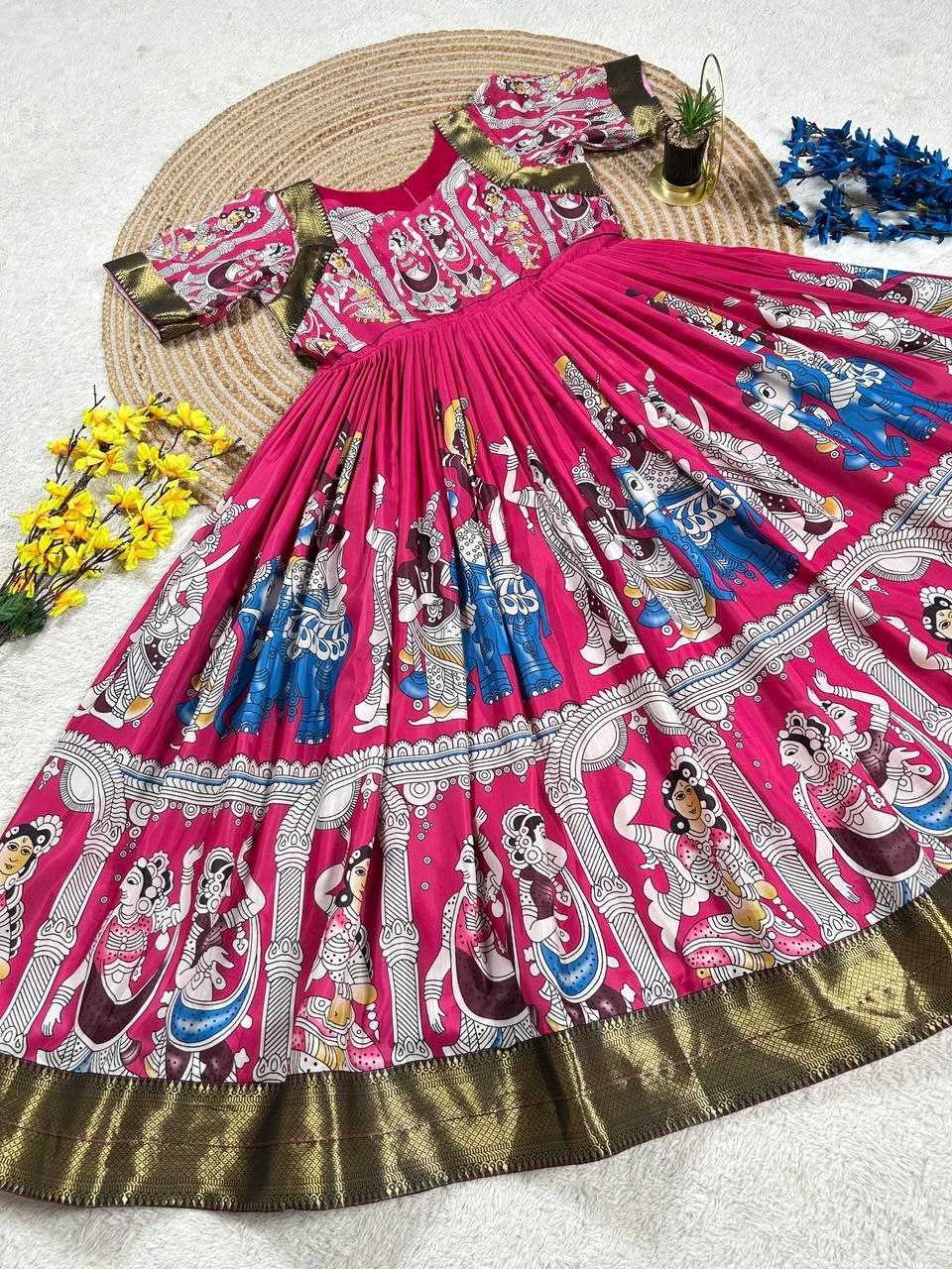 YNF Wholesale Muslin Cotton Party Wear Gowns KESH539 Festive | Surat Manufacturer