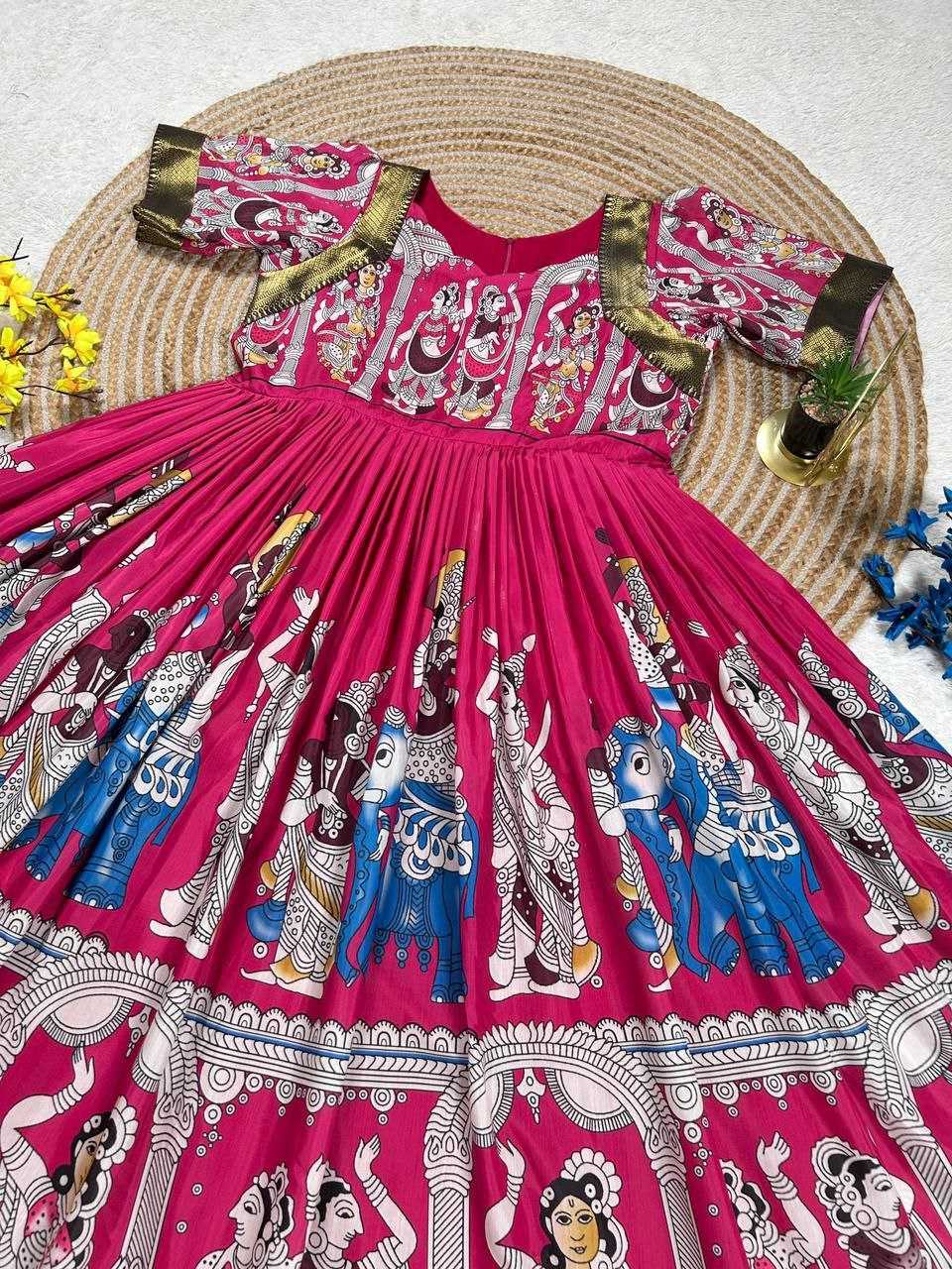 YNF Wholesale Muslin Cotton Party Wear Gowns KESH539 Festive | Surat Manufacturer