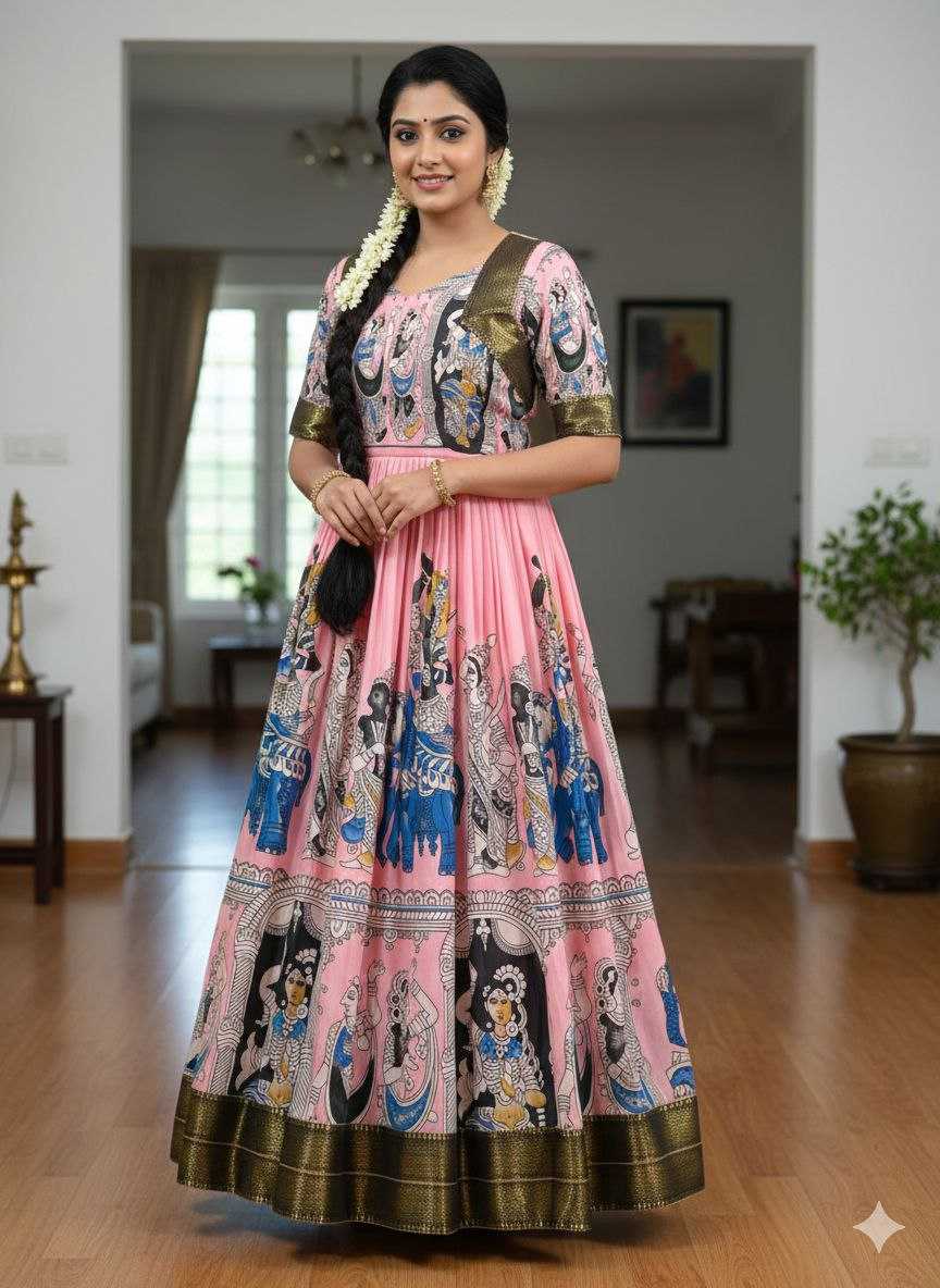 YNF Wholesale Muslin Cotton Party Wear Gowns KESH539 Festive | Surat Manufacturer