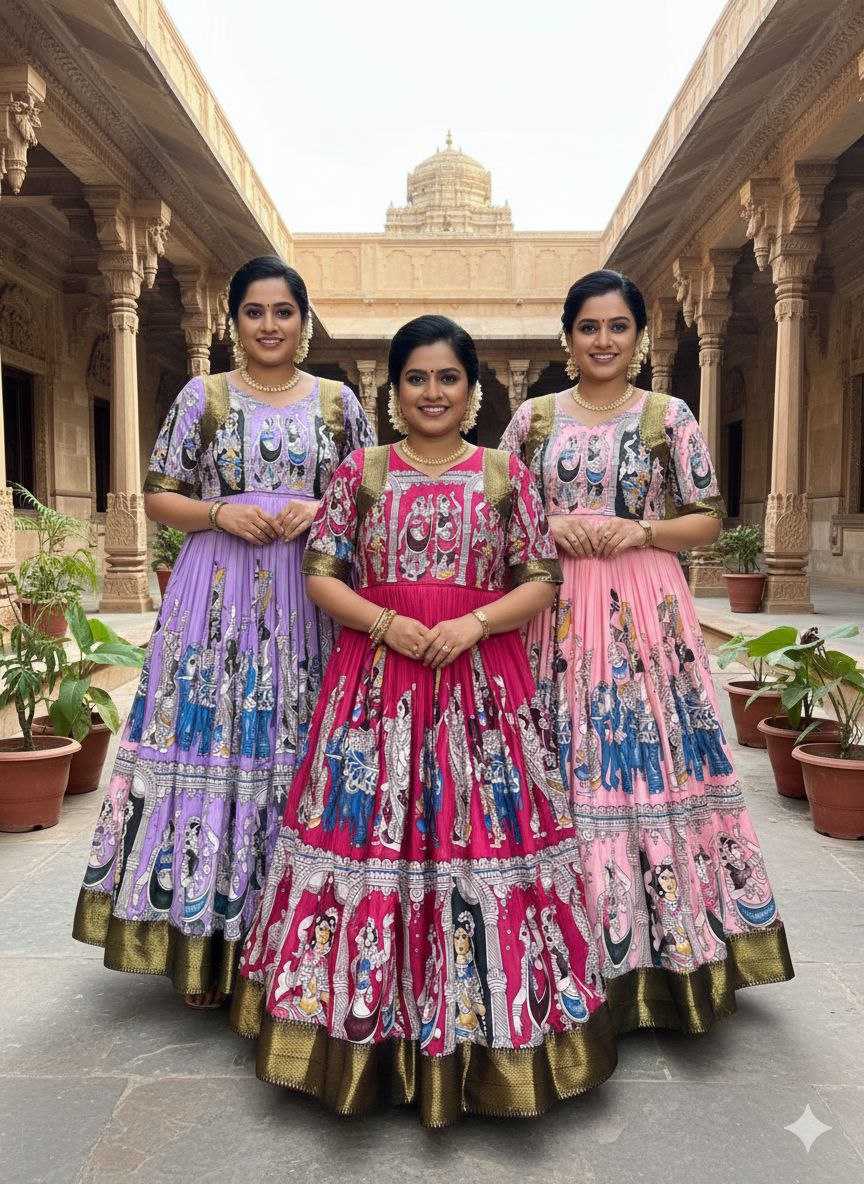 YNF Wholesale Muslin Cotton Party Wear Gowns KESH539 Festive | Surat Manufacturer