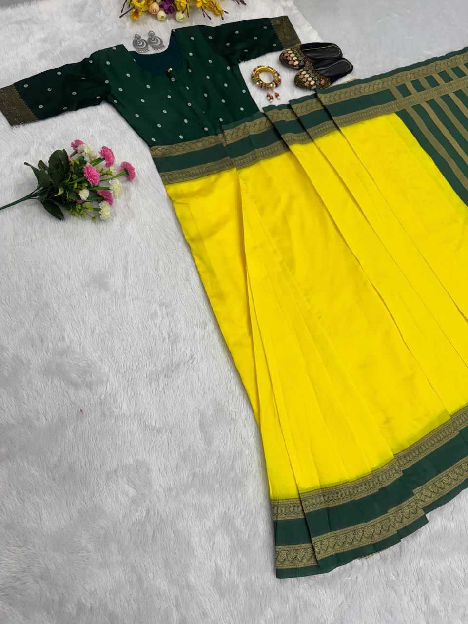 YNF Wholesale Mysore Silk Saree Gown KESH570 241 | Surat Manufacturer