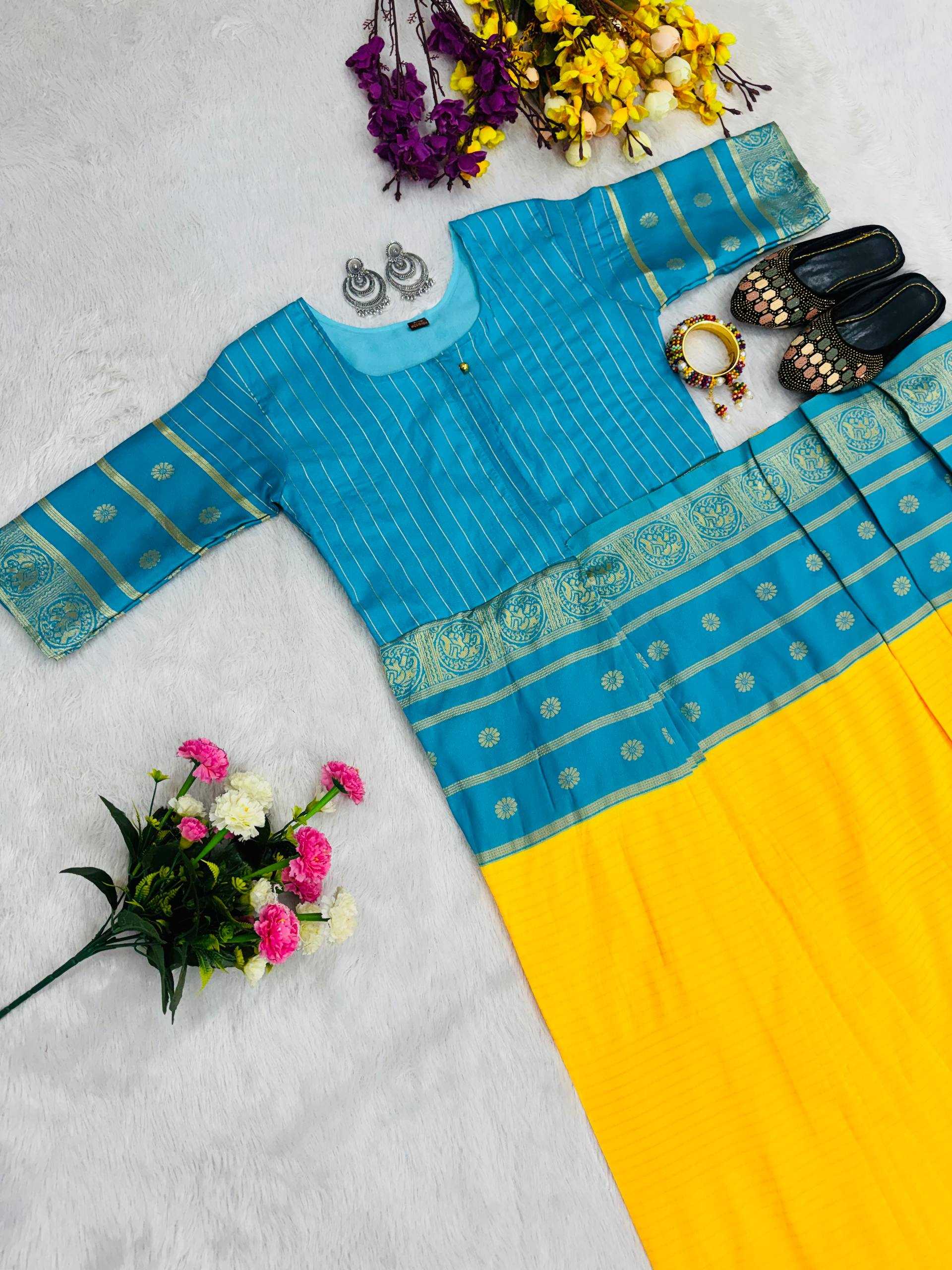 YNF Wholesale Mysore Silk Saree Gown KESH570 242 | Surat Manufacturer