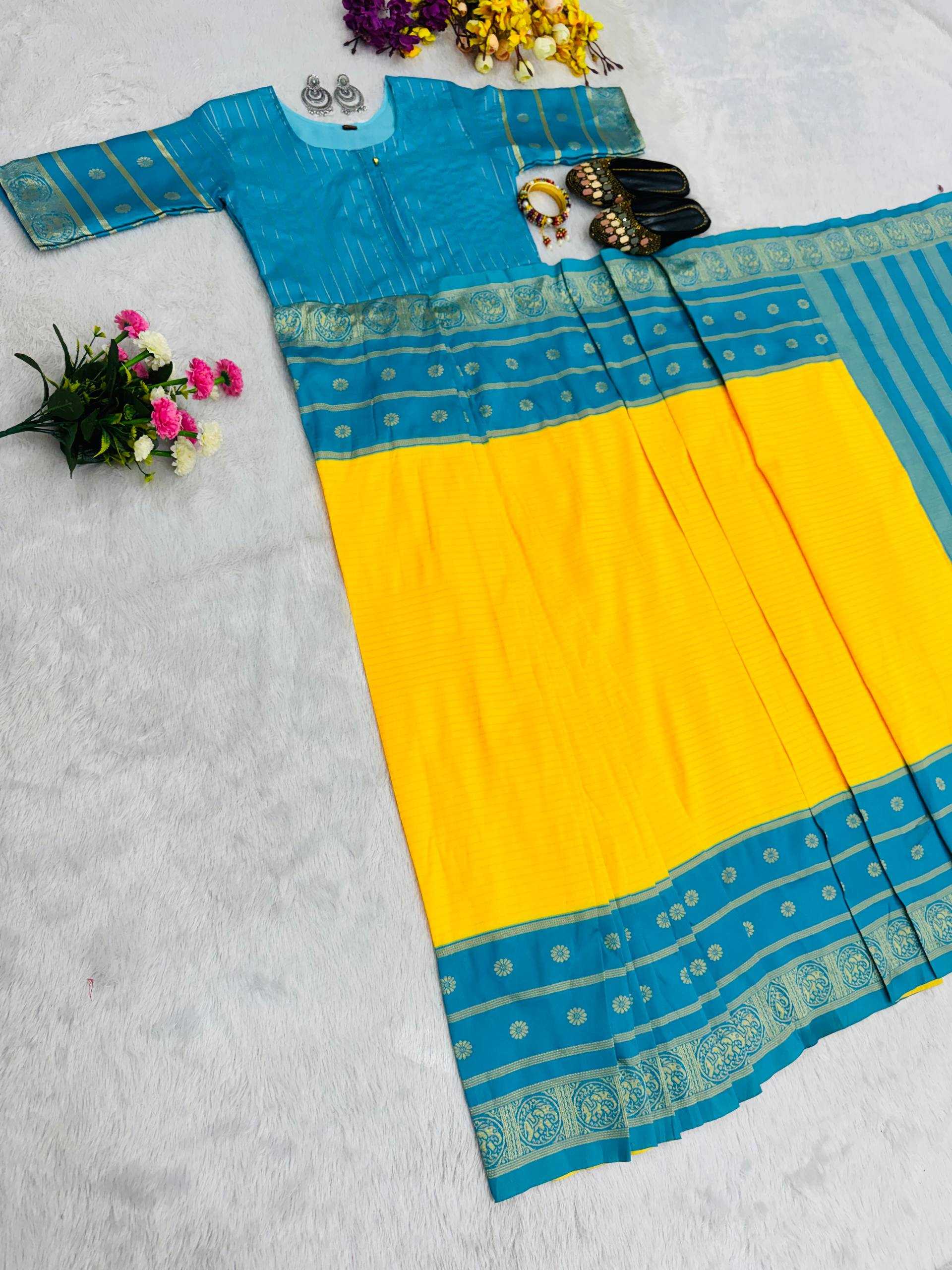 YNF Wholesale Mysore Silk Saree Gown KESH570 242 | Surat Manufacturer