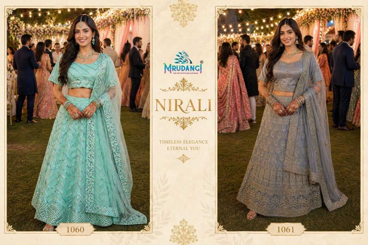 YNF Wholesale Net Fancy Lehenga KESH481 1060 & 1061 | Surat Manufacturer