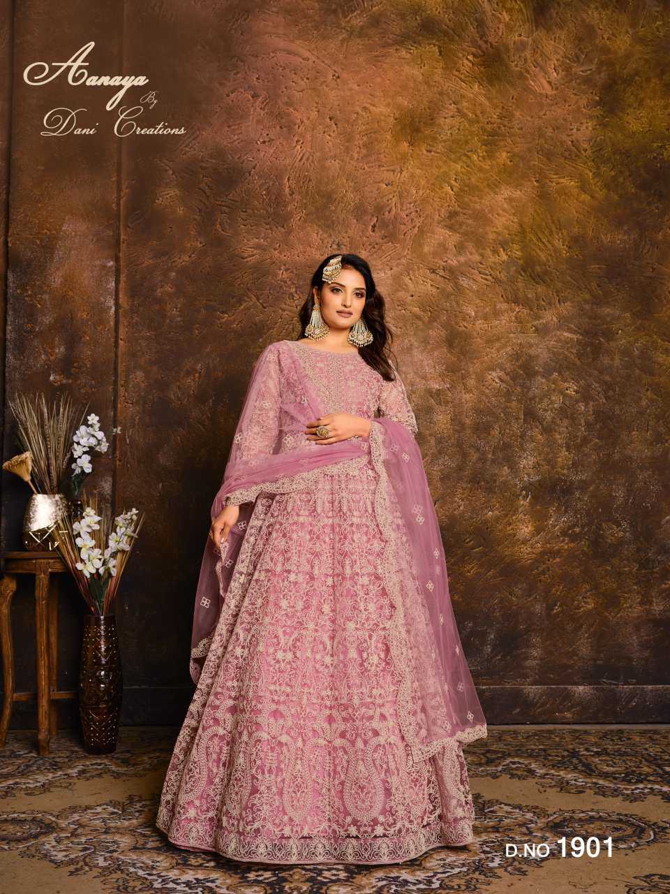 YNF Wholesale Net Net Gowns KESH530 Aanaya vol 1900 | Surat Manufacturer