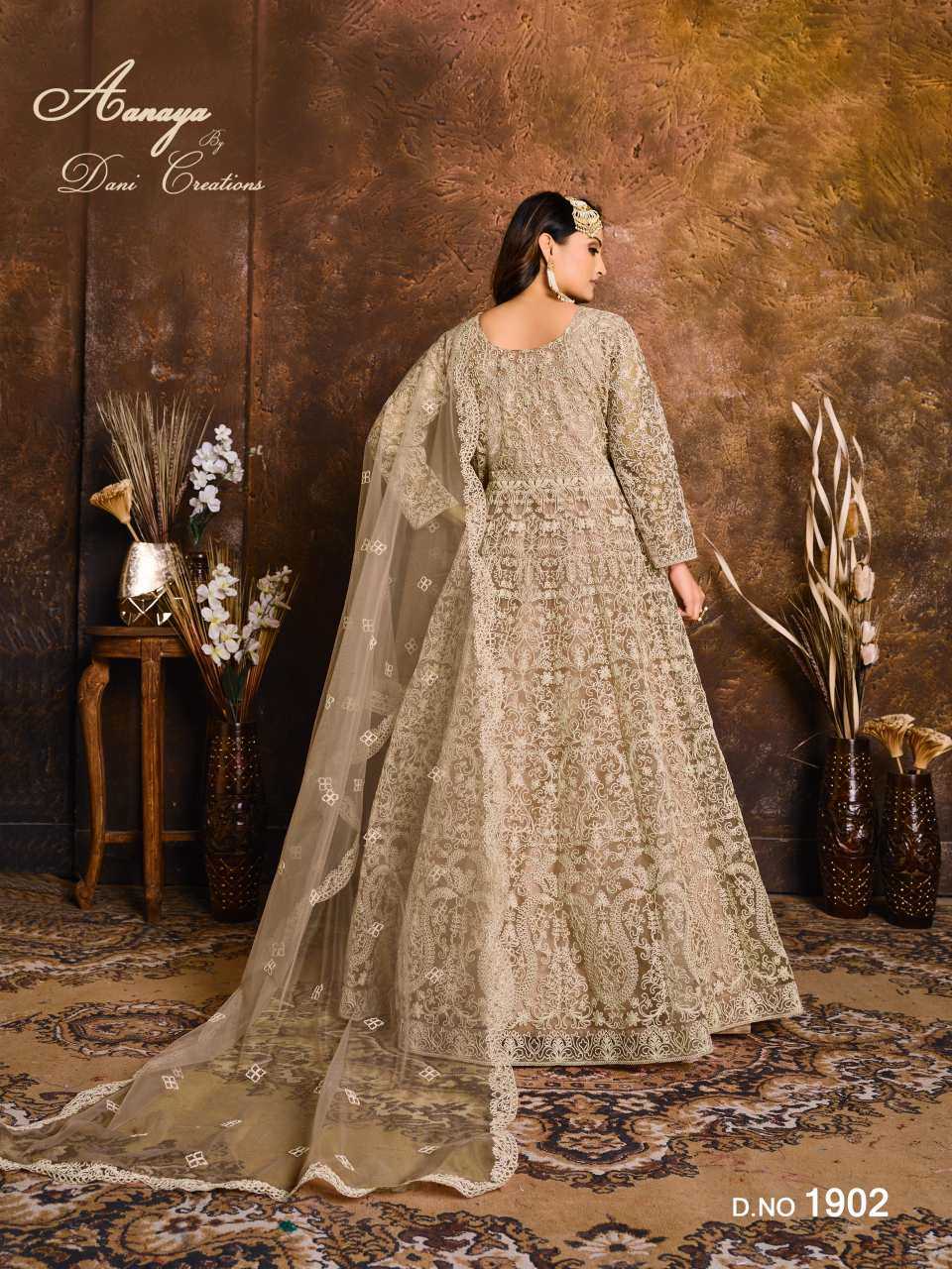 YNF Wholesale Net Net Gowns KESH530 Aanaya vol 1900 | Surat Manufacturer