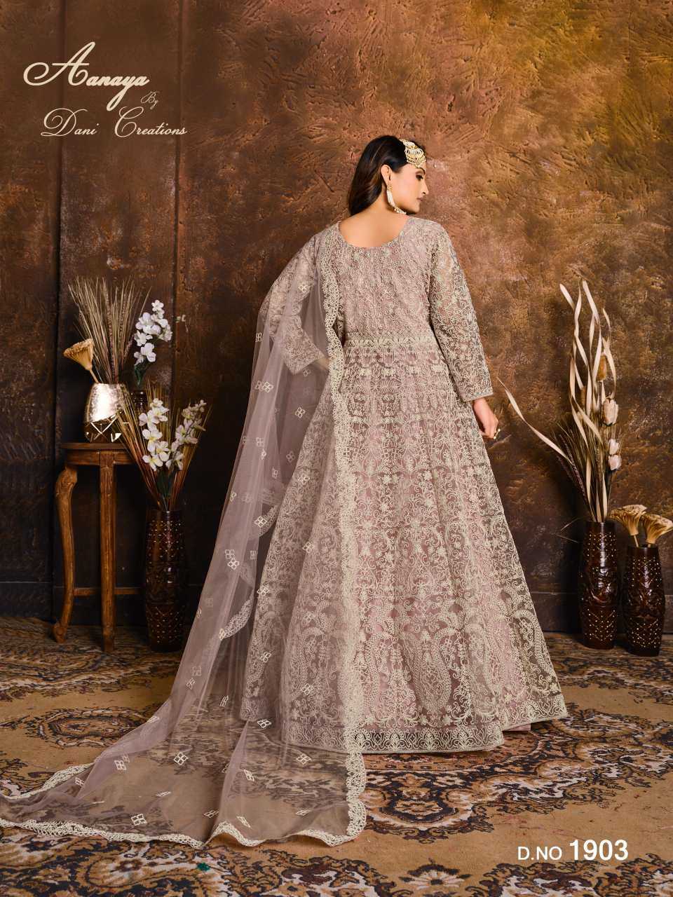 YNF Wholesale Net Net Gowns KESH530 Aanaya vol 1900 | Surat Manufacturer