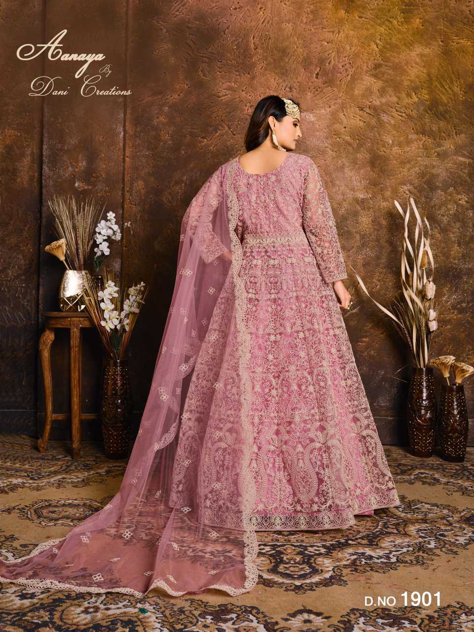 YNF Wholesale Net Net Gowns KESH530 Aanaya vol 1900 | Surat Manufacturer
