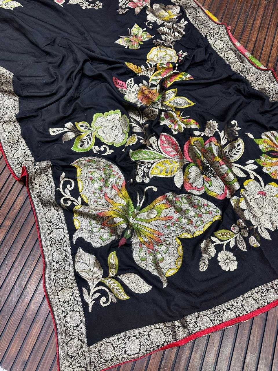 YNF Wholesale Nylon Georgette Sarees RIN225 1087 | Surat Manufacturer