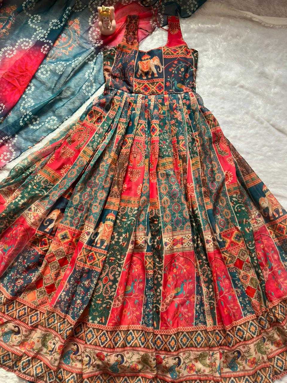 YNF Wholesale Organza Anarkali Gown KESH522 KR : 122 | Surat Manufacturer
