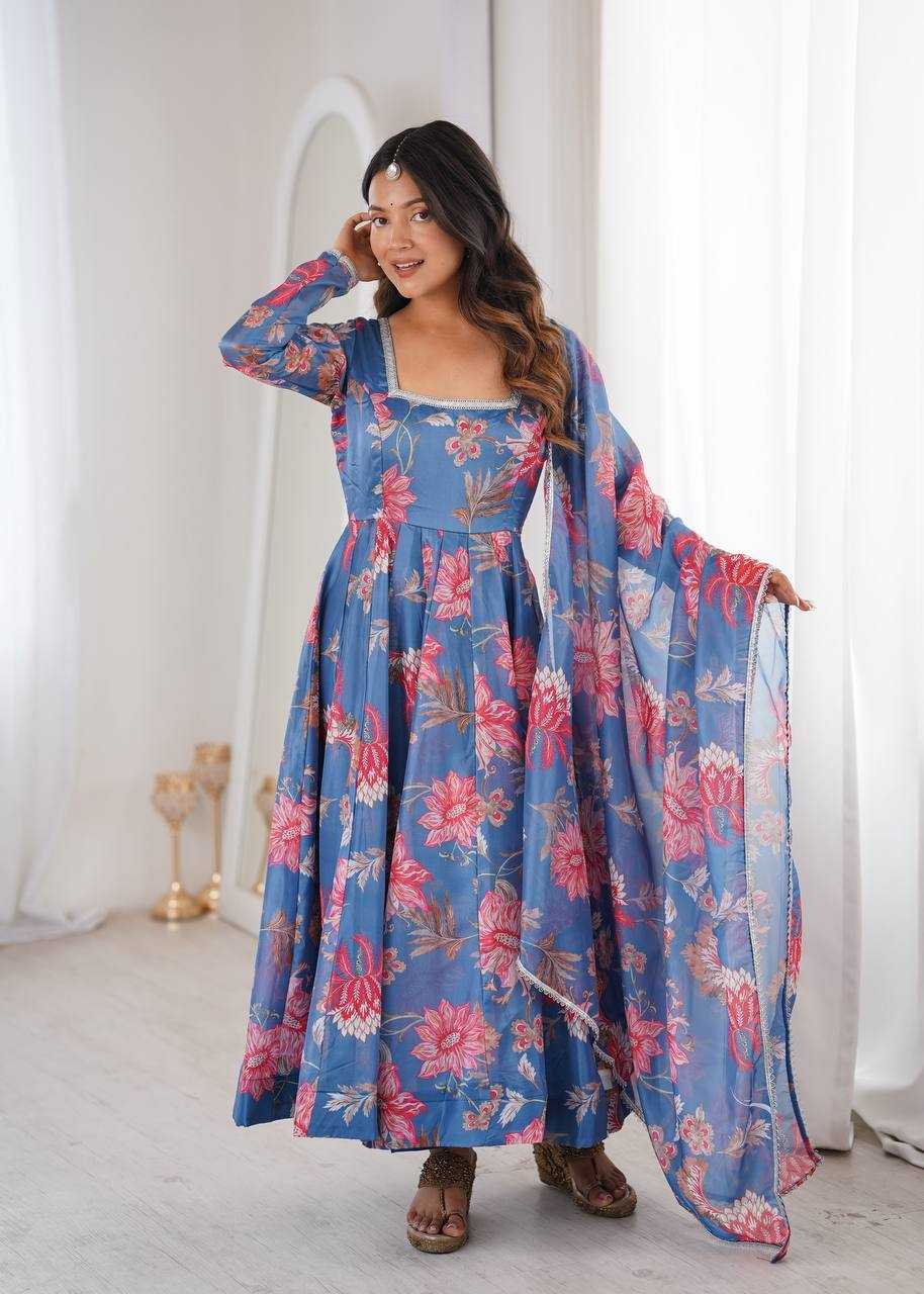 YNF Wholesale Organza Designer Gowns KESH617 49 | Surat Manufacturer
