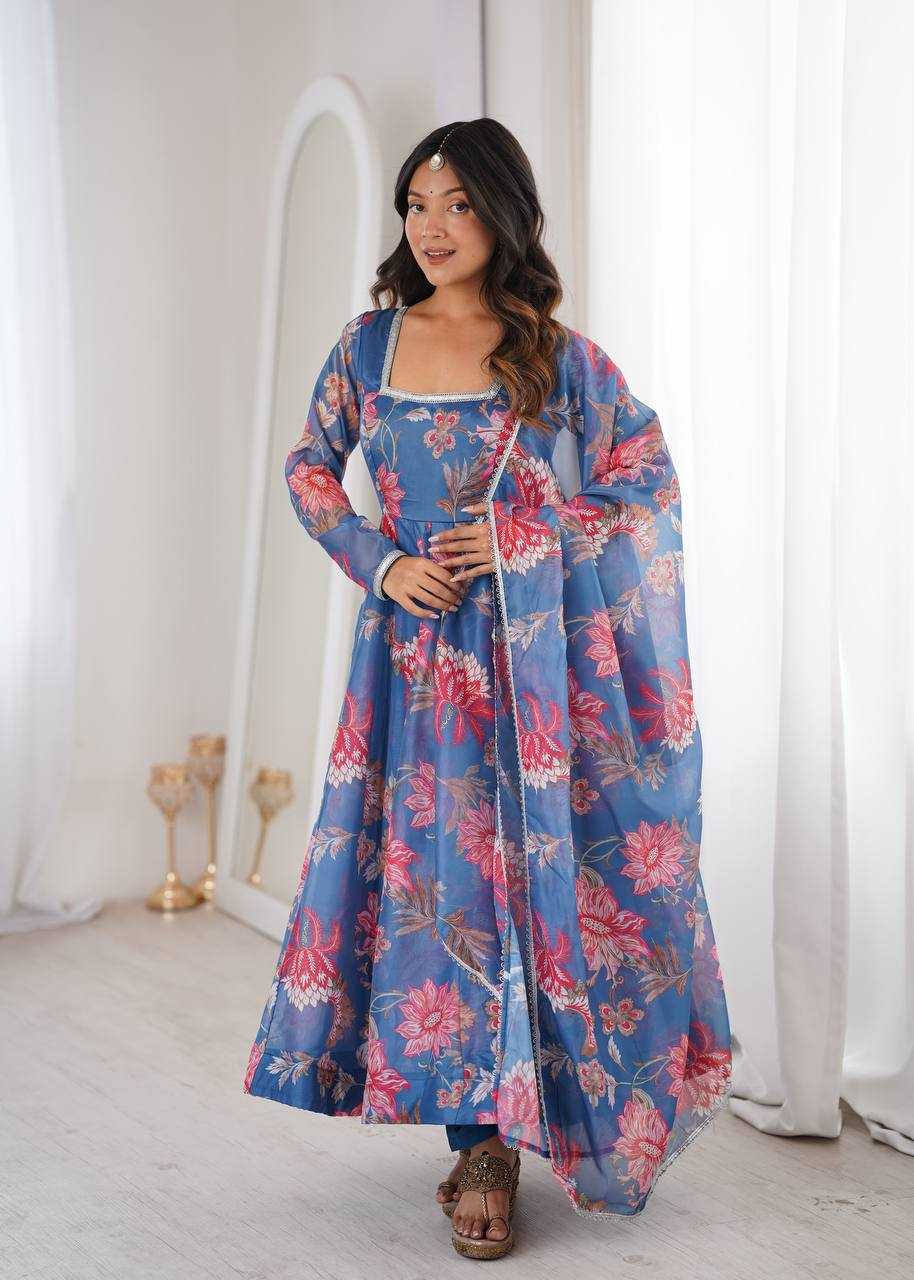 YNF Wholesale Organza Designer Gowns KESH617 49 | Surat Manufacturer