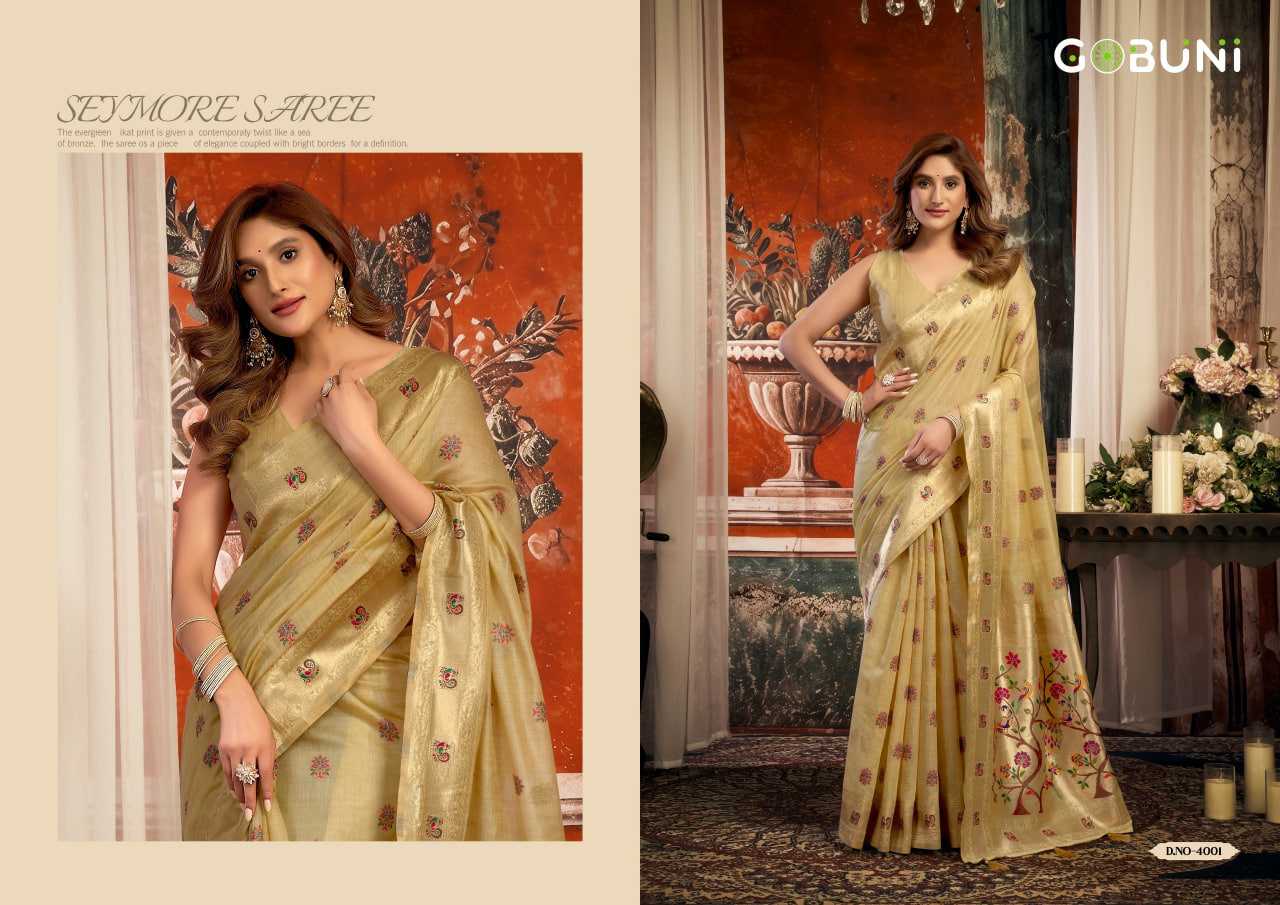 YNF Wholesale Paithani Silk Paithani Sarees KESH113 Gobuni Sakshi 4001-06 | Surat Manufacturer
