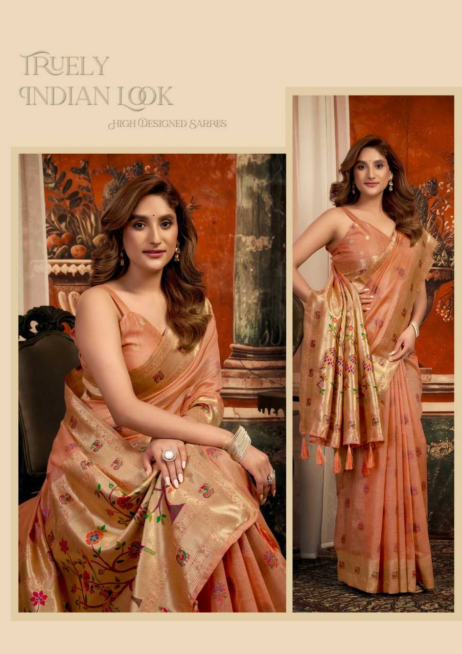 YNF Wholesale Paithani Silk Paithani Sarees KESH113 Gobuni Sakshi 4001-06 | Surat Manufacturer