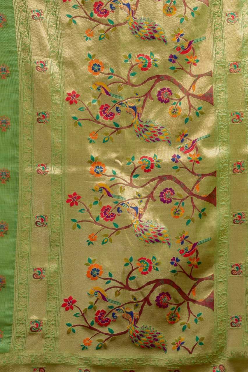 YNF Wholesale Paithani Silk Paithani Sarees KESH113 Gobuni Sakshi 4001-06 | Surat Manufacturer