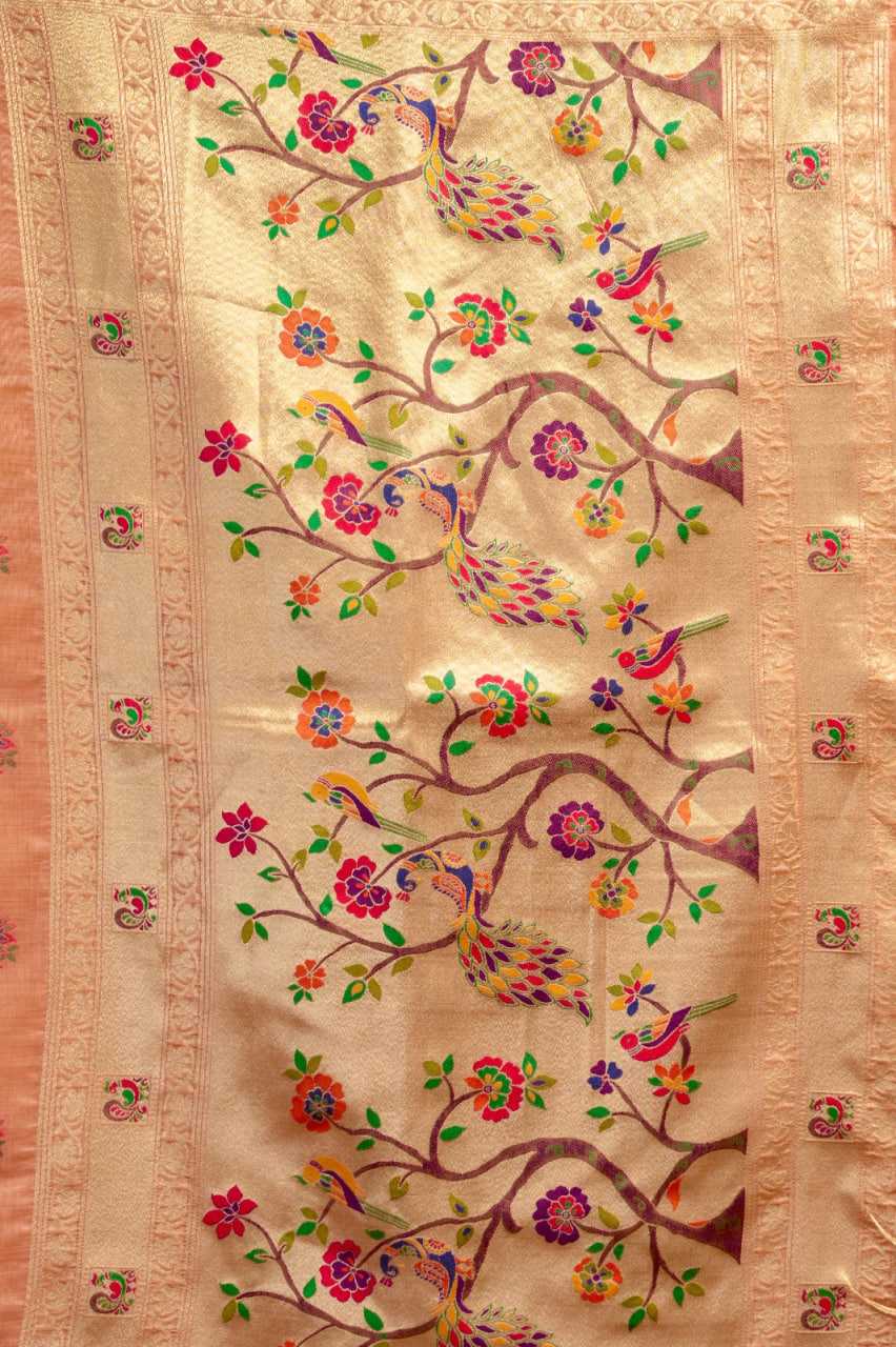 YNF Wholesale Paithani Silk Paithani Sarees KESH113 Gobuni Sakshi 4001-06 | Surat Manufacturer
