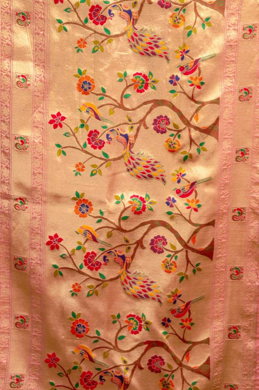 YNF Wholesale Paithani Silk Paithani Sarees KESH113 Gobuni Sakshi 4001-06 | Surat Manufacturer