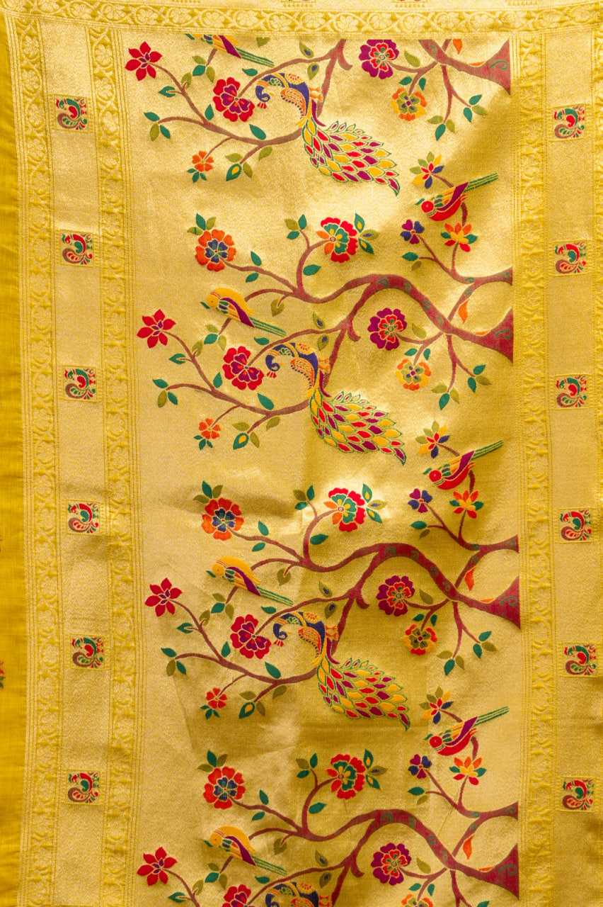 YNF Wholesale Paithani Silk Paithani Sarees KESH113 Gobuni Sakshi 4001-06 | Surat Manufacturer