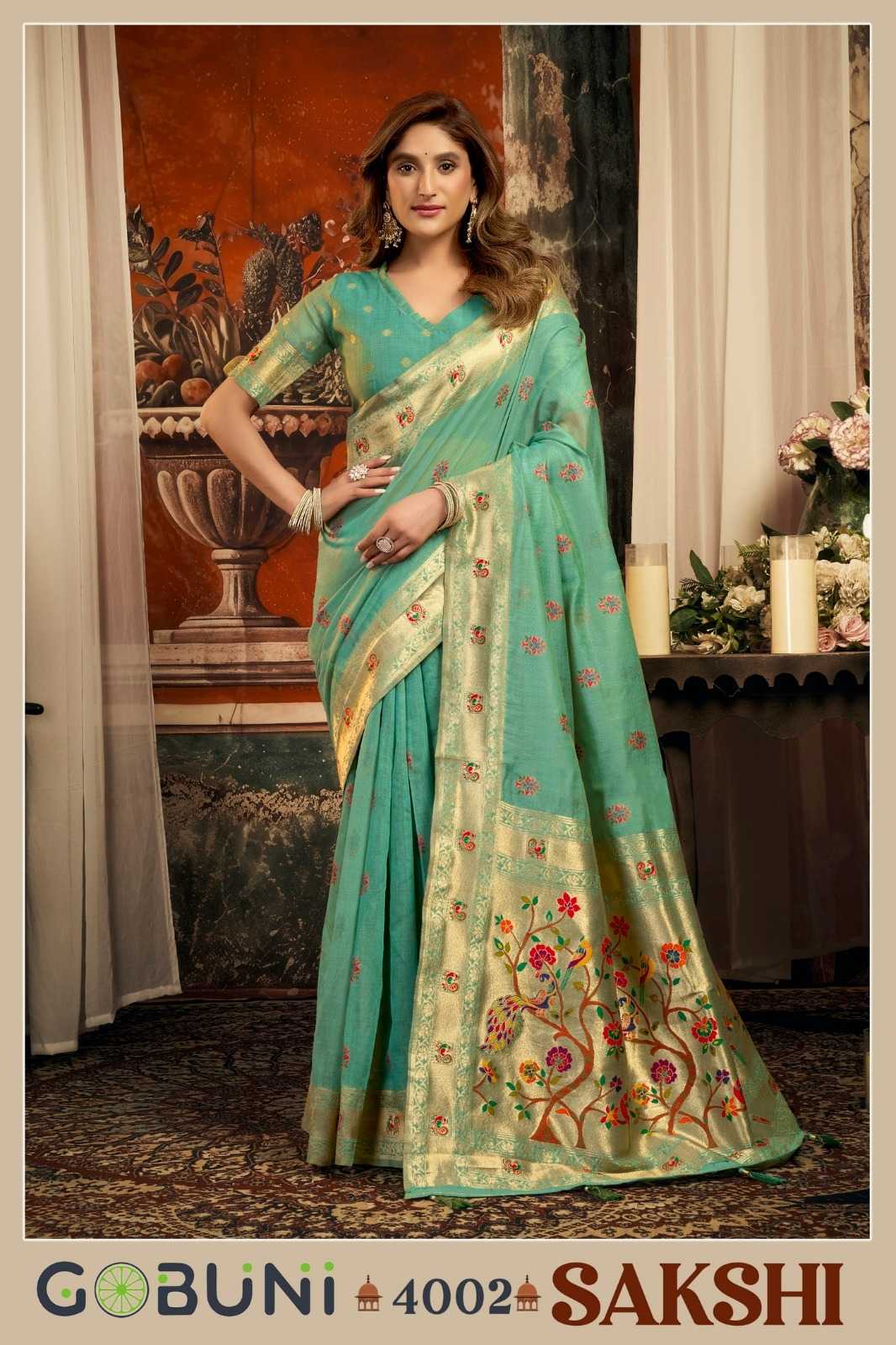 YNF Wholesale Paithani Silk Paithani Sarees KESH113 Gobuni Sakshi 4001-06 | Surat Manufacturer