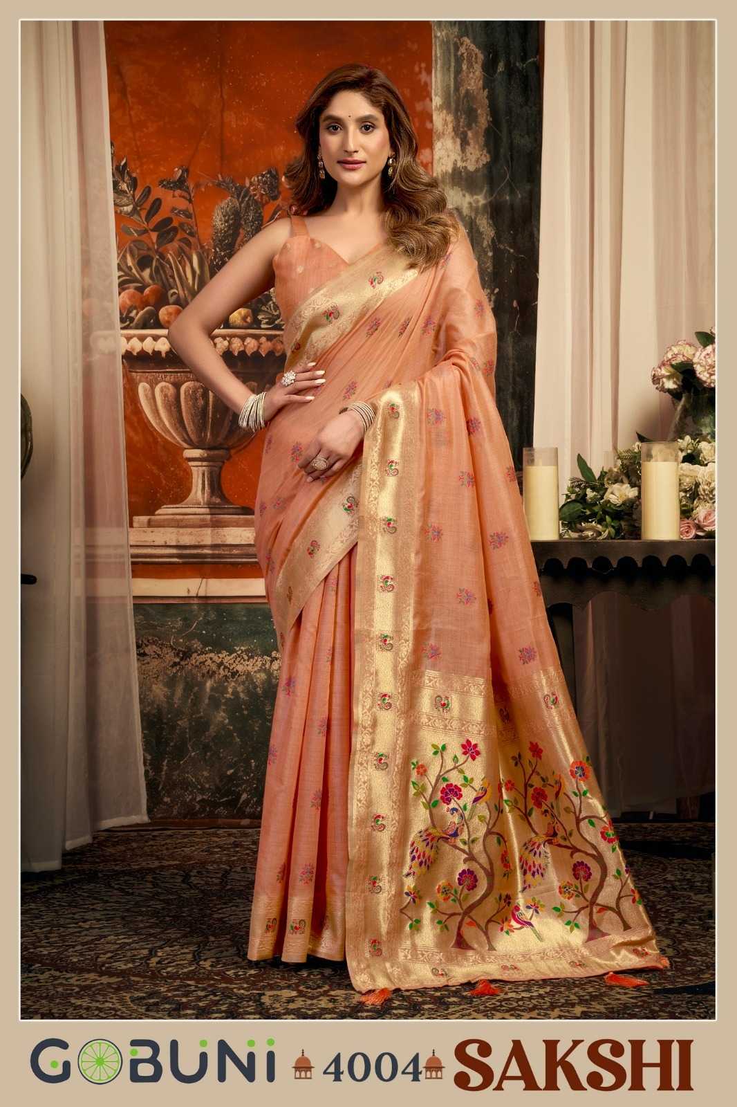 YNF Wholesale Paithani Silk Paithani Sarees KESH113 Gobuni Sakshi 4001-06 | Surat Manufacturer