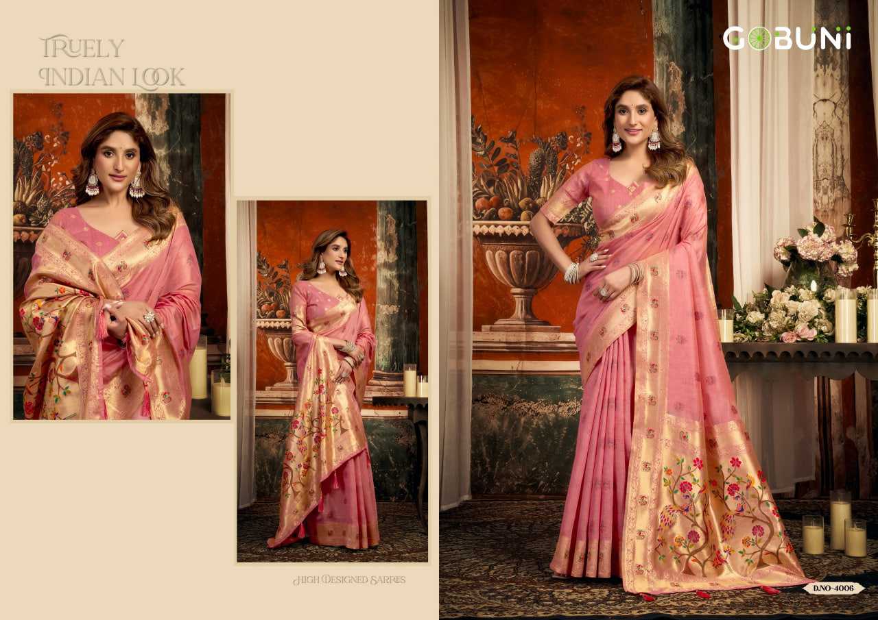 YNF Wholesale Paithani Silk Paithani Sarees KESH113 Gobuni Sakshi 4001-06 | Surat Manufacturer