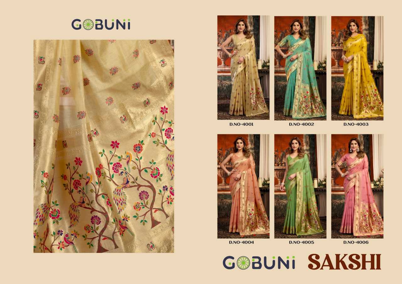 YNF Wholesale Paithani Silk Paithani Sarees KESH113 Gobuni Sakshi 4001-06 | Surat Manufacturer