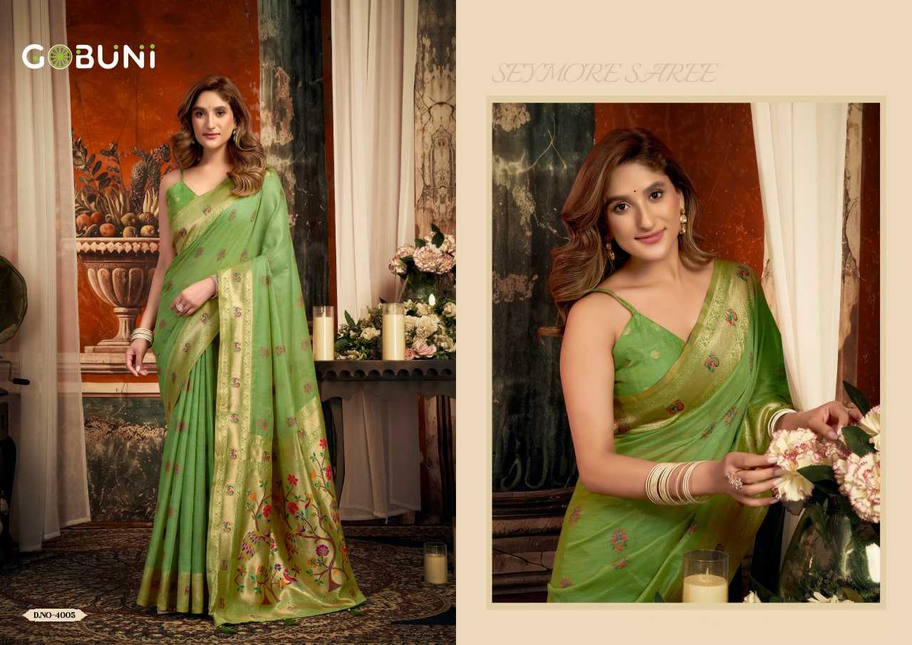 YNF Wholesale Paithani Silk Paithani Sarees KESH113 Gobuni Sakshi 4001-06 | Surat Manufacturer