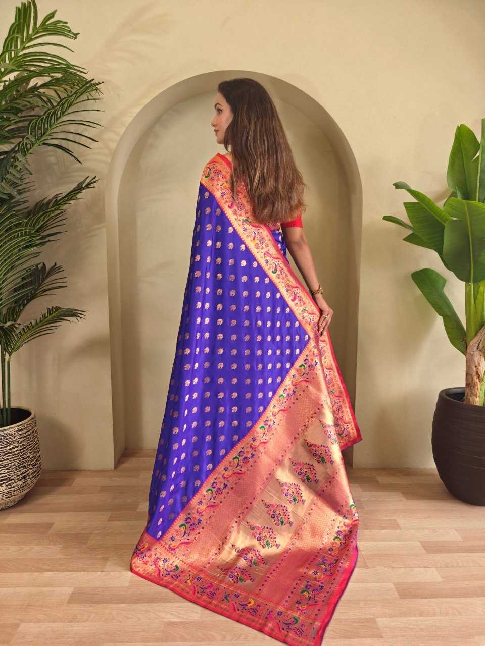 YNF Wholesale Paithani Silk Paithani Sarees KESH249 : Aanchal | Surat Manufacturer