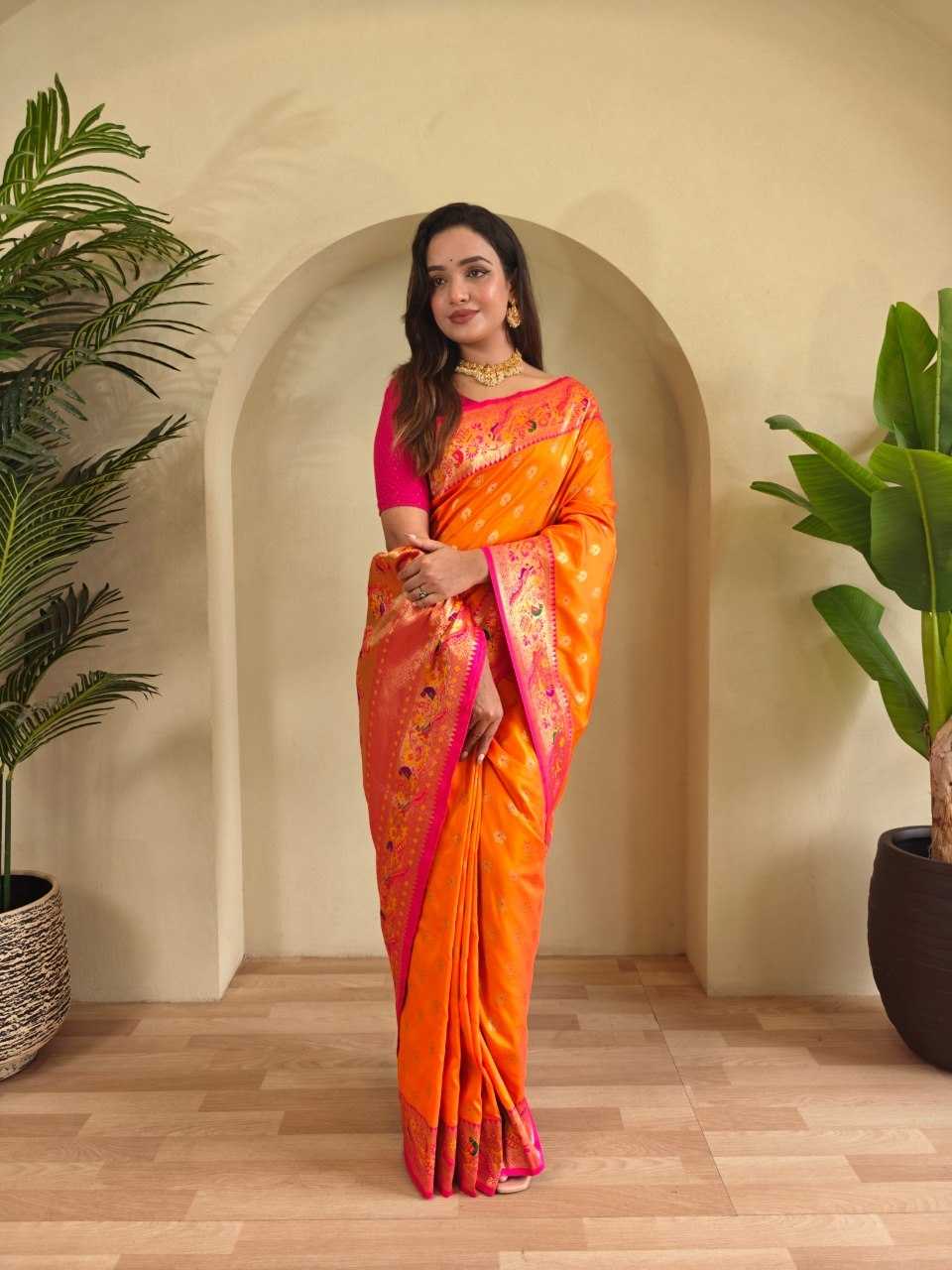 YNF Wholesale Paithani Silk Paithani Sarees KESH249 : Aanchal | Surat Manufacturer