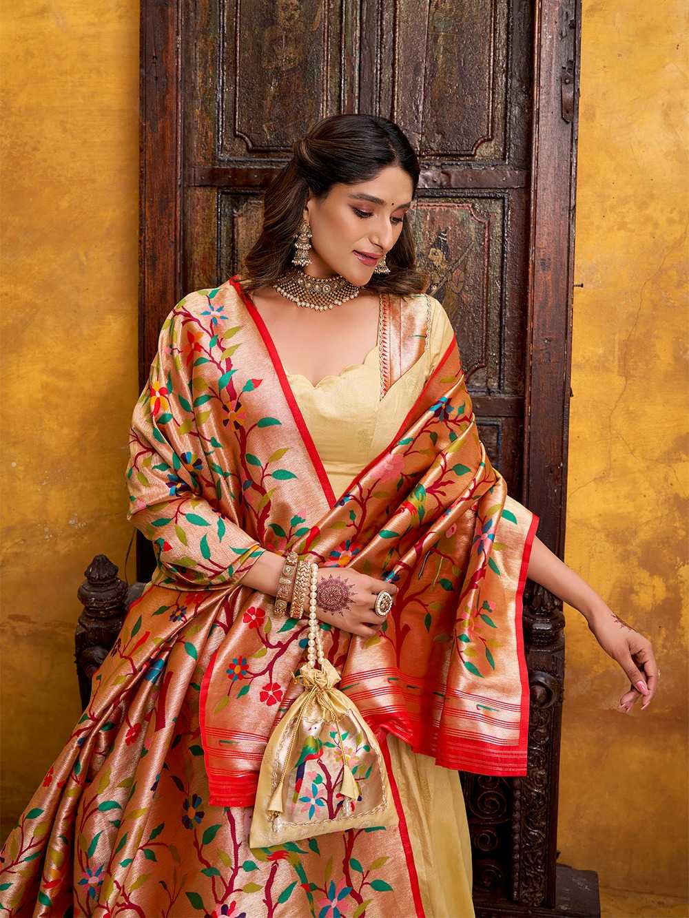 YNF Wholesale Paithani Silk Traditional Lehenga KESH530 KAMKASHI | Surat Manufacturer