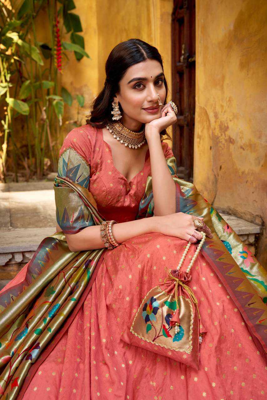 YNF Wholesale Paithani Silk Traditional Lehenga KESH530 KAMKASHI | Surat Manufacturer