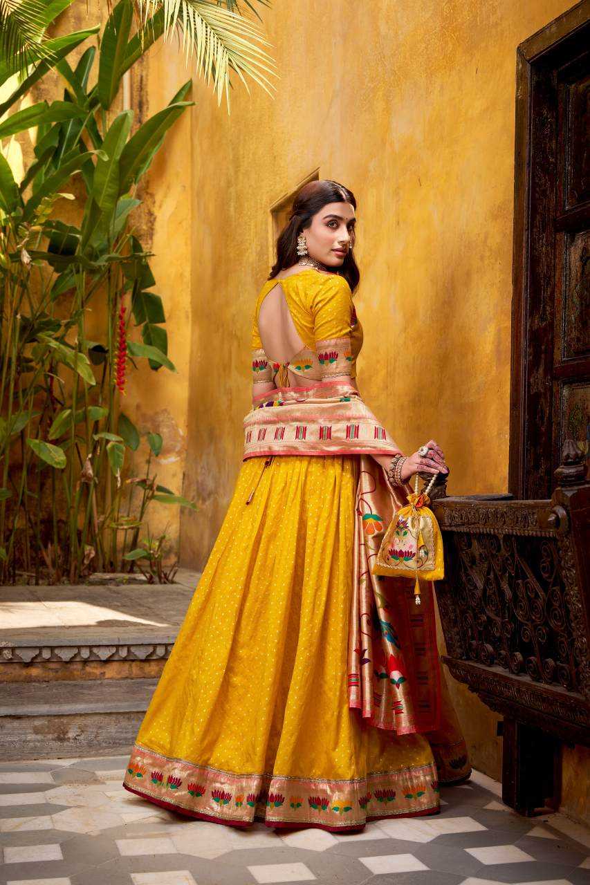 YNF Wholesale Paithani Silk Traditional Lehenga KESH530 KAMKASHI | Surat Manufacturer
