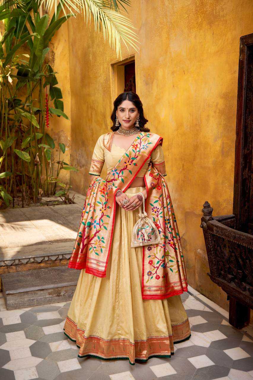 YNF Wholesale Paithani Silk Traditional Lehenga KESH530 KAMKASHI | Surat Manufacturer