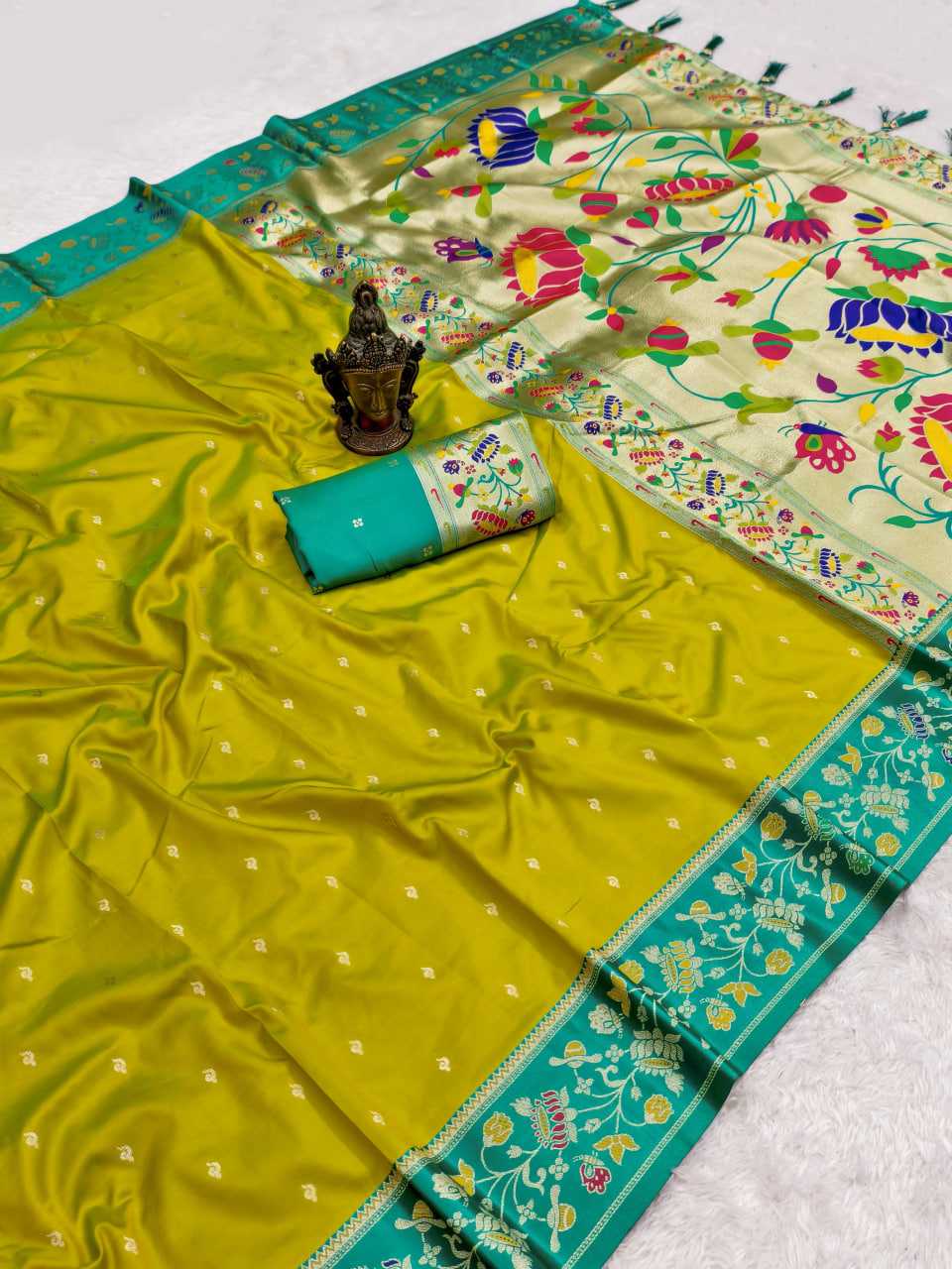 YNF Wholesale Paithani Silk Paithani Sarees KESH634 manohari | Surat Manufacturer