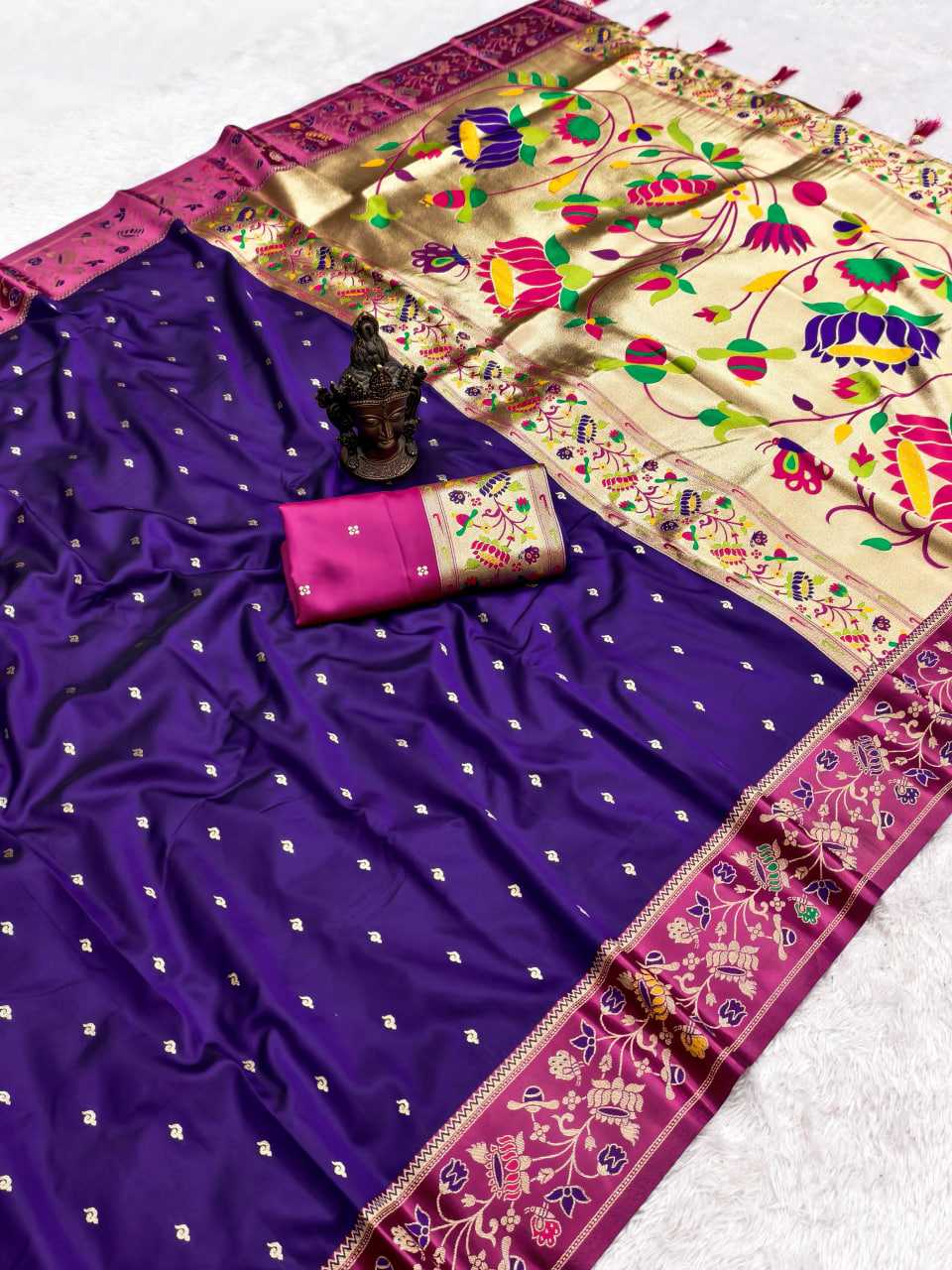 YNF Wholesale Paithani Silk Paithani Sarees KESH634 manohari | Surat Manufacturer