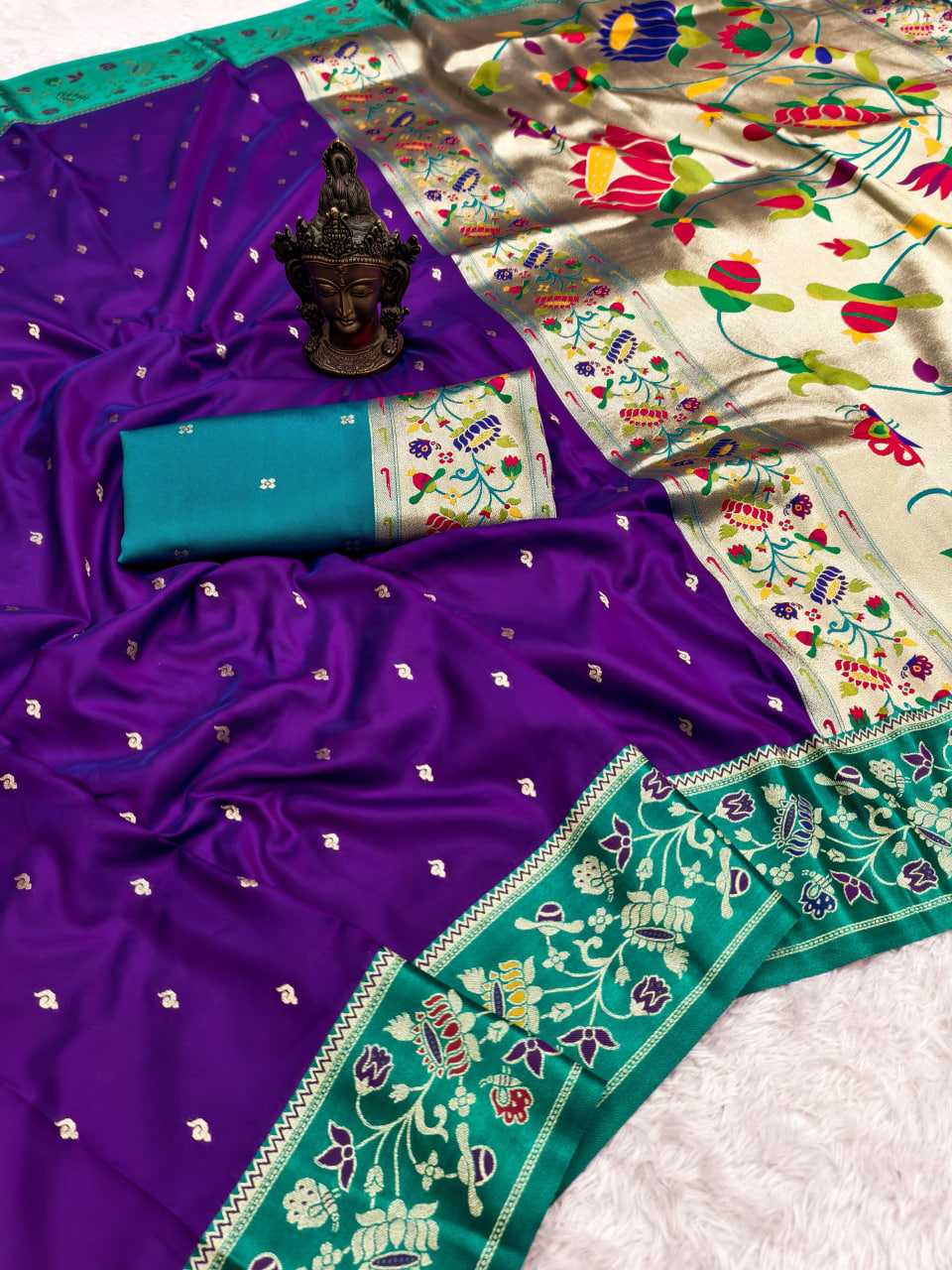 YNF Wholesale Paithani Silk Paithani Sarees KESH634 manohari | Surat Manufacturer