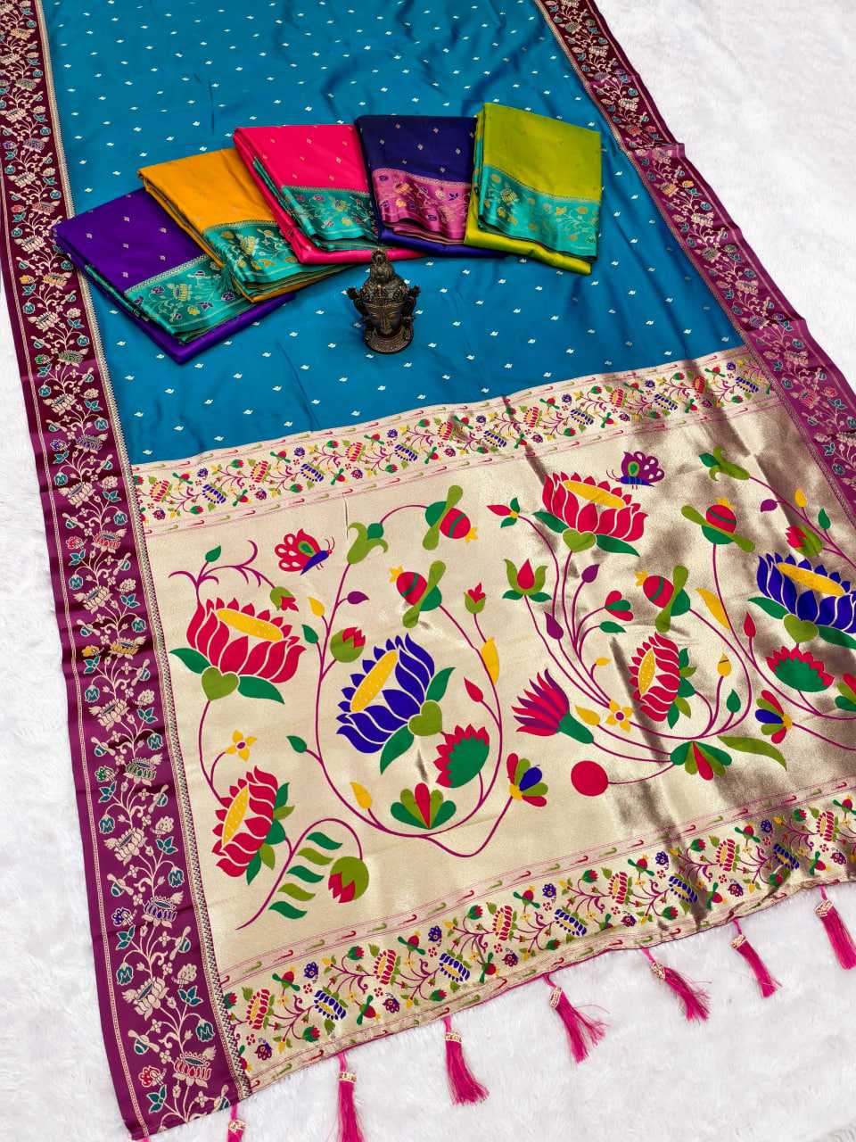 YNF Wholesale Paithani Silk Paithani Sarees KESH634 manohari | Surat Manufacturer