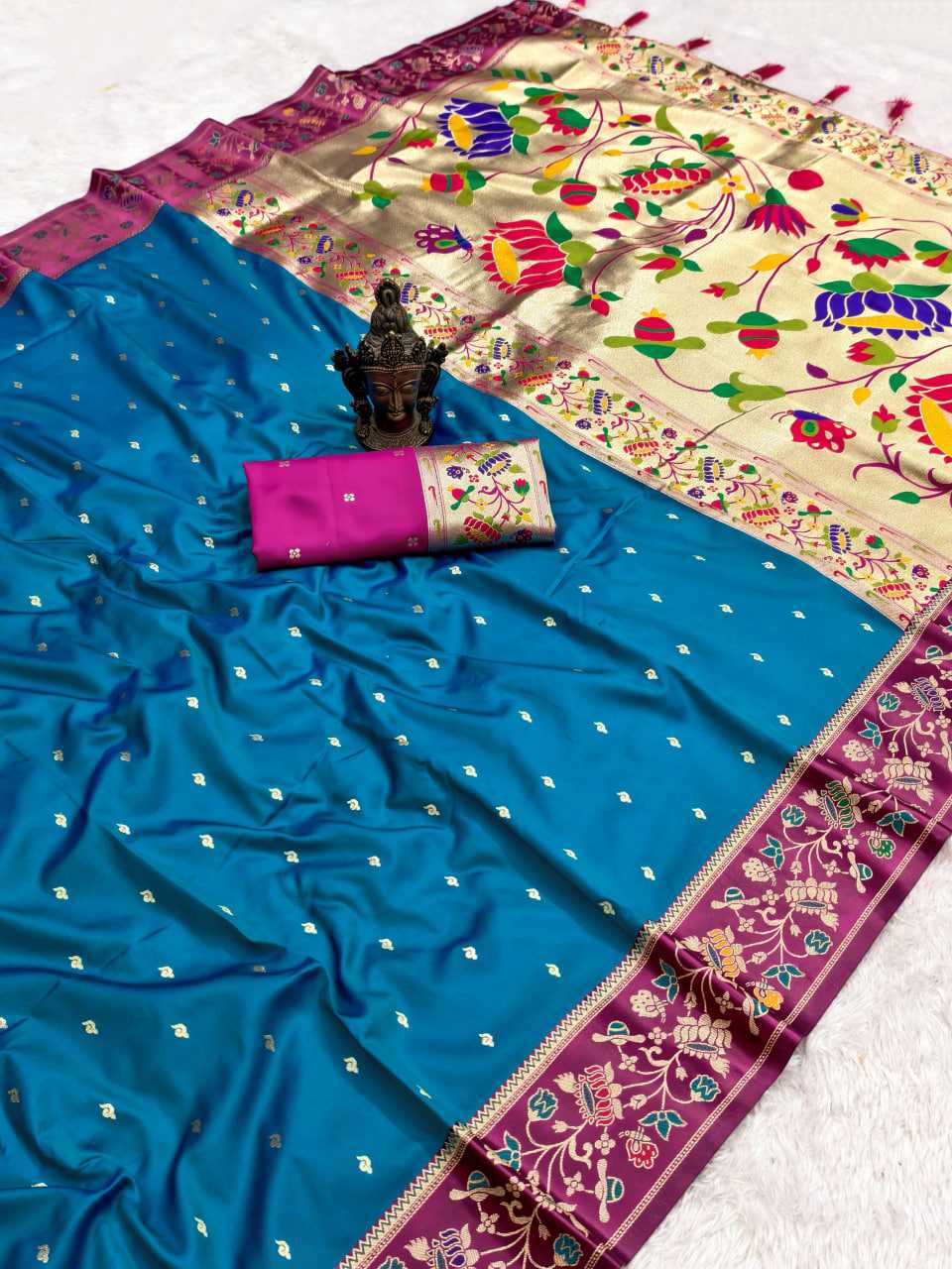 YNF Wholesale Paithani Silk Paithani Sarees KESH634 manohari | Surat Manufacturer
