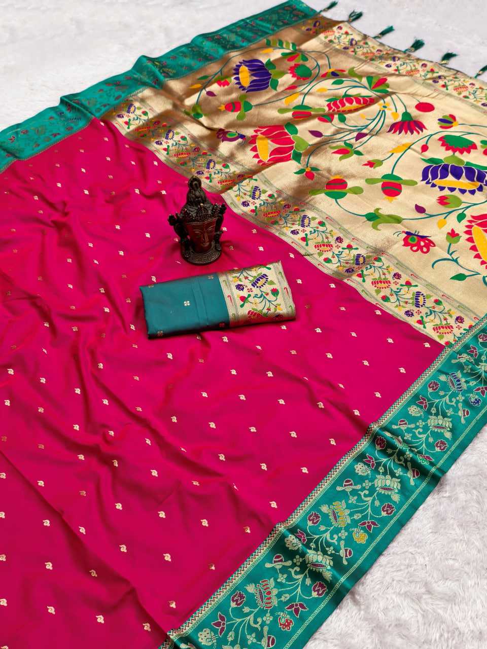 YNF Wholesale Paithani Silk Paithani Sarees KESH634 manohari | Surat Manufacturer