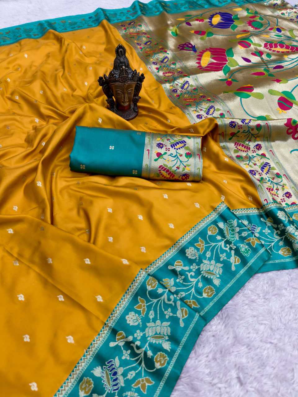 YNF Wholesale Paithani Silk Paithani Sarees KESH634 manohari | Surat Manufacturer