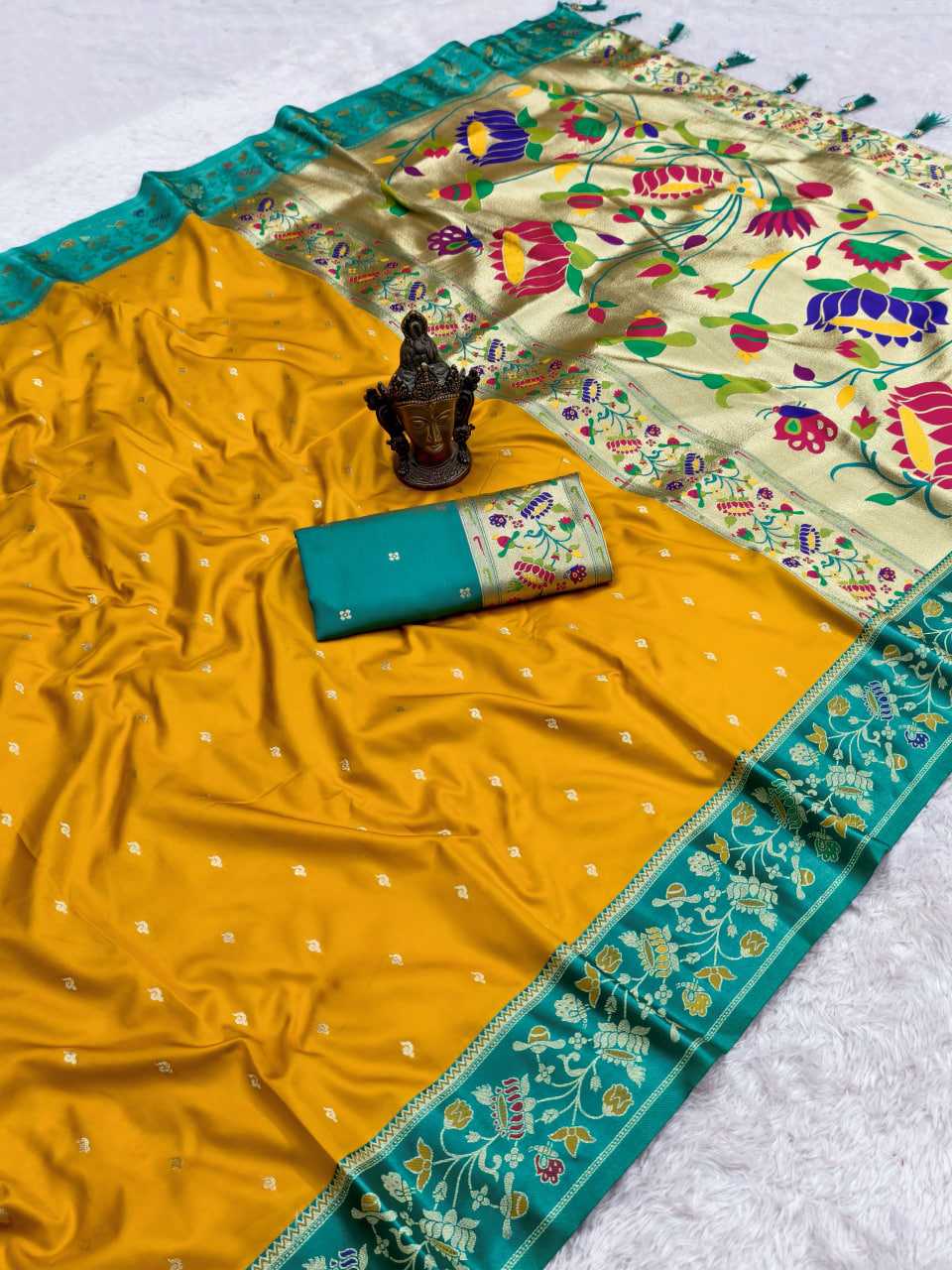 YNF Wholesale Paithani Silk Paithani Sarees KESH634 manohari | Surat Manufacturer