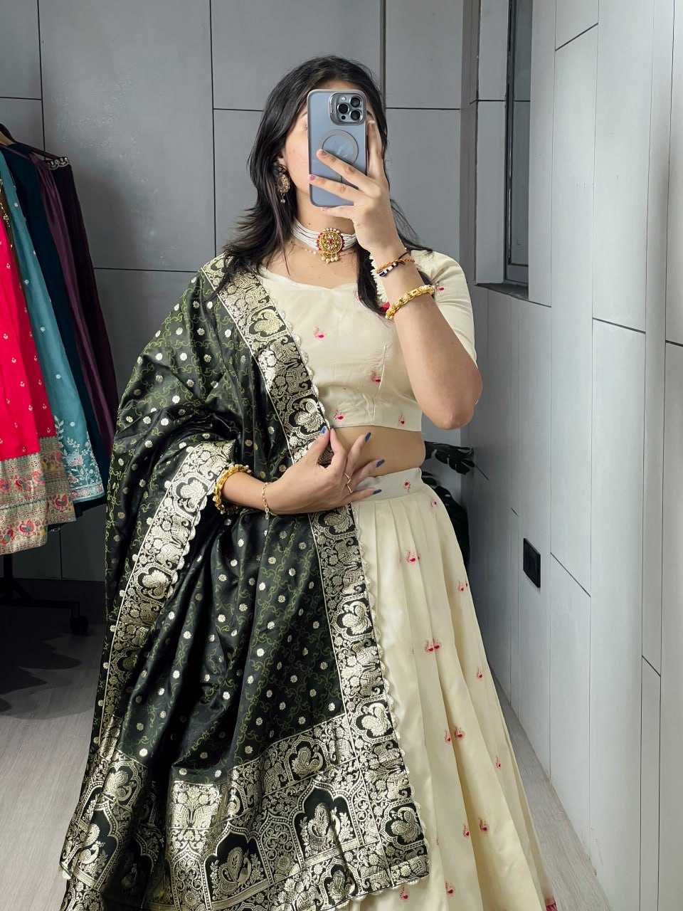 YNF Wholesale Paithani Silk Designer Lehenga Choli RIN119 Maharani | Surat Manufacturer