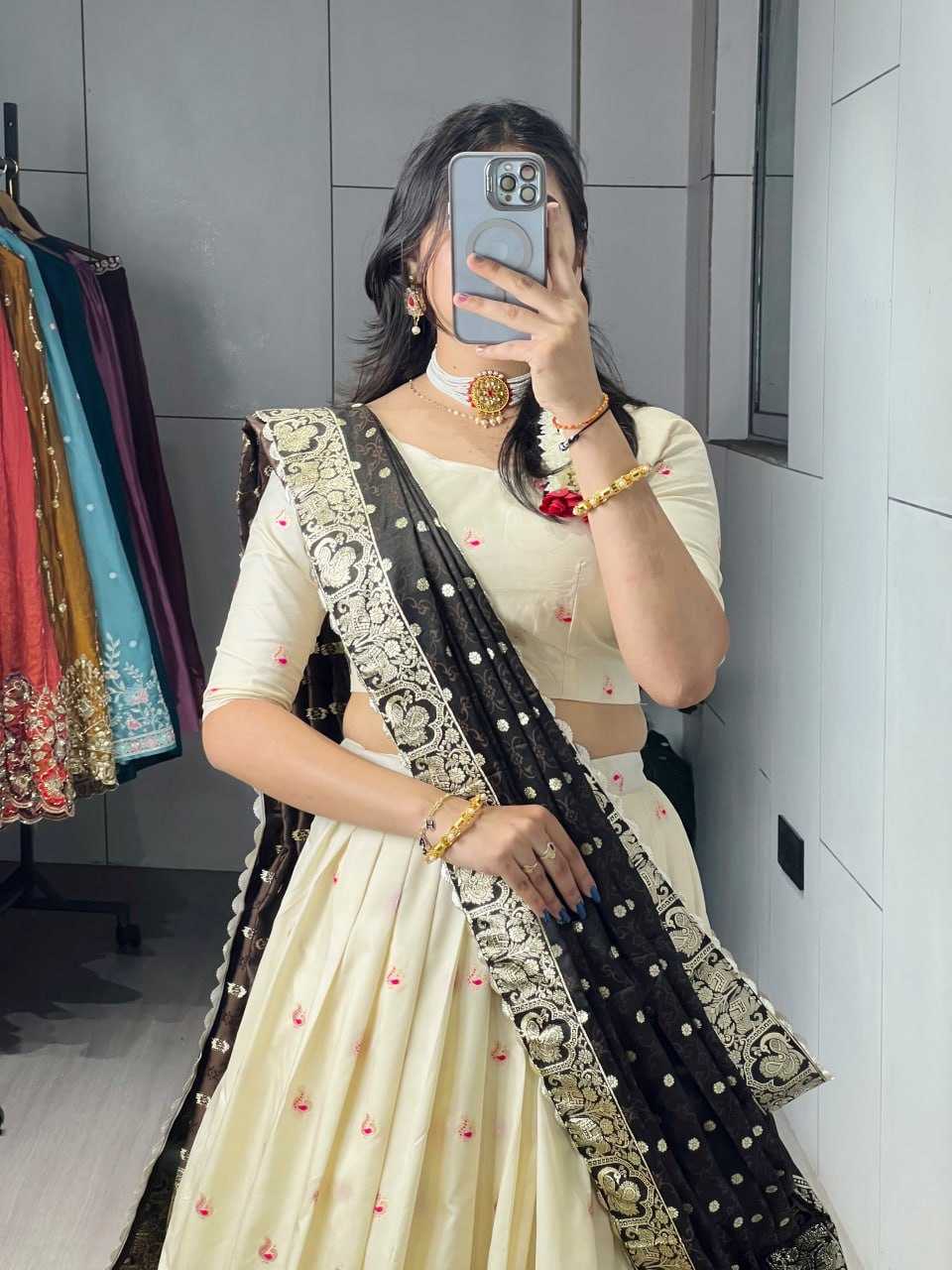 YNF Wholesale Paithani Silk Designer Lehenga Choli RIN119 Maharani | Surat Manufacturer