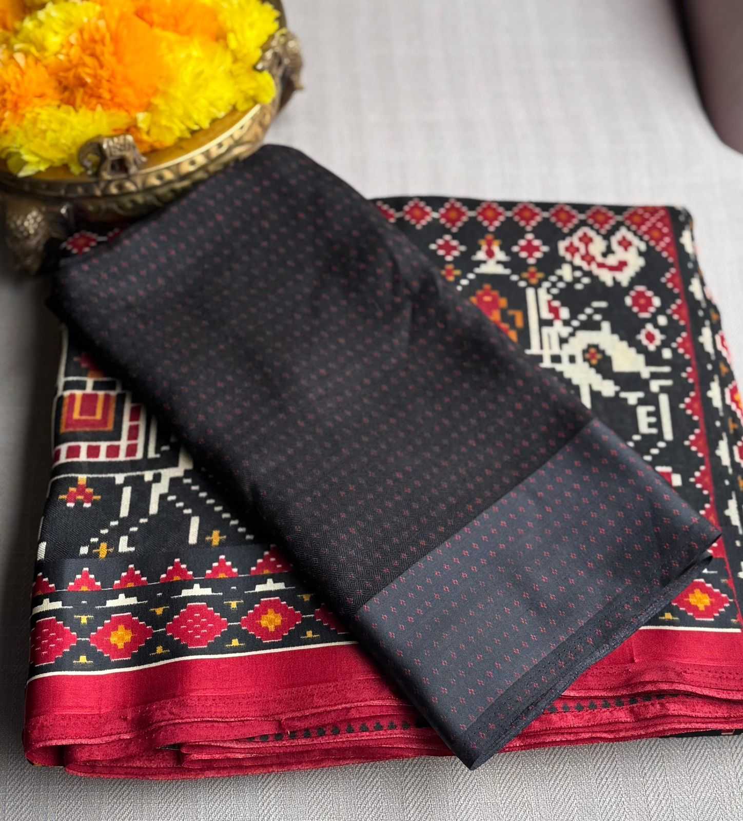 YNF Wholesale Pashmina Patola Sarees KESH249 Pashmina Silk | Surat Manufacturer