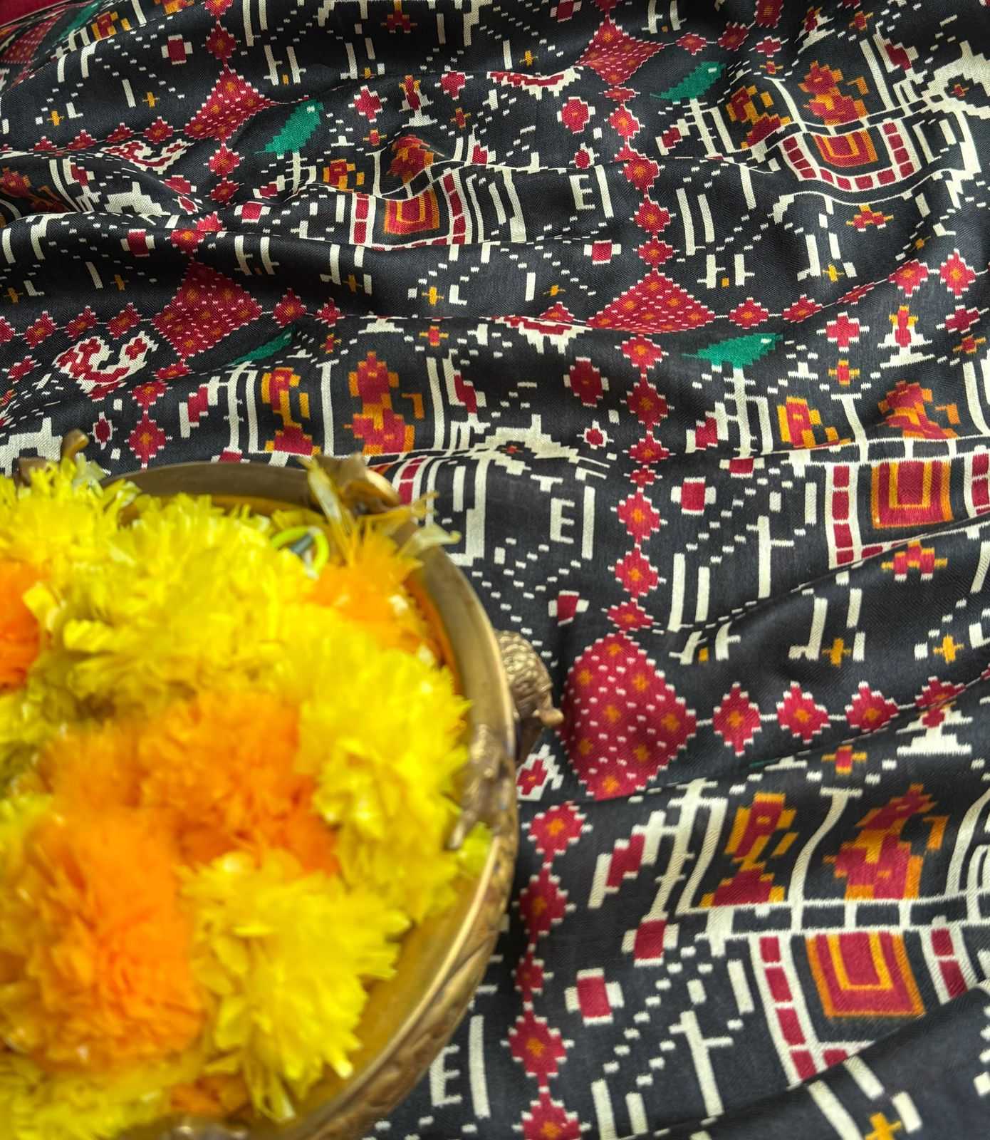 YNF Wholesale Pashmina Patola Sarees KESH249 Pashmina Silk | Surat Manufacturer