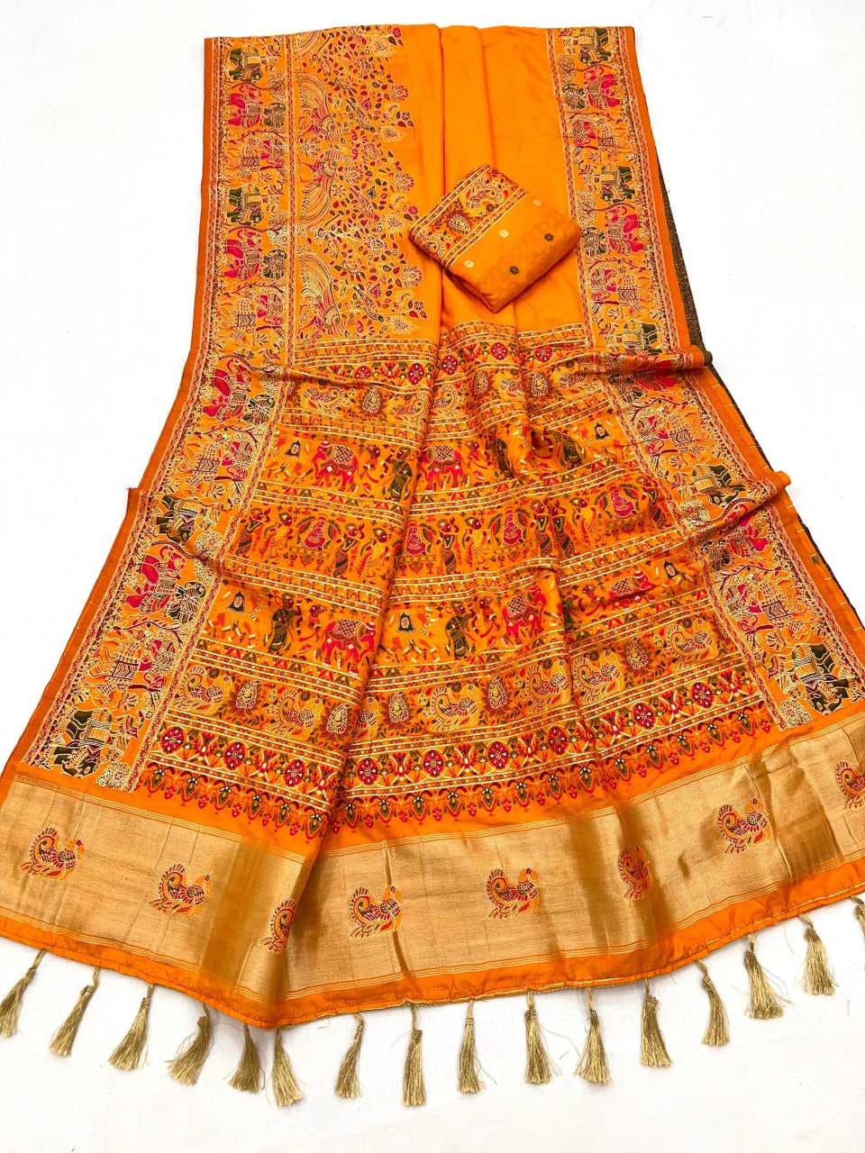 YNF Wholesale Pashmina Zari Border Silk Sarees KESH592 138 | Surat Manufacturer