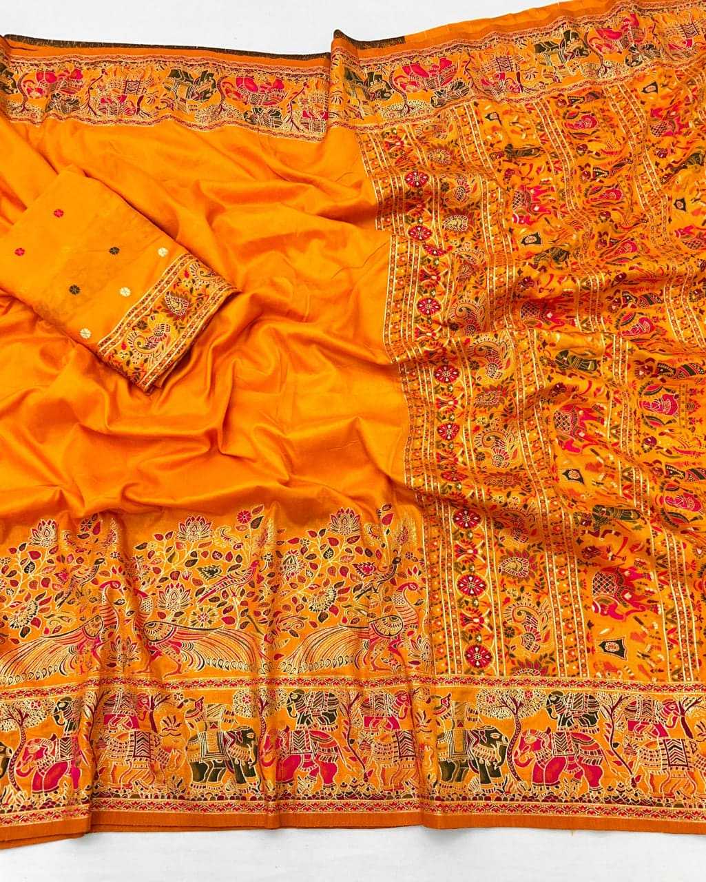 YNF Wholesale Pashmina Zari Border Silk Sarees KESH592 138 | Surat Manufacturer