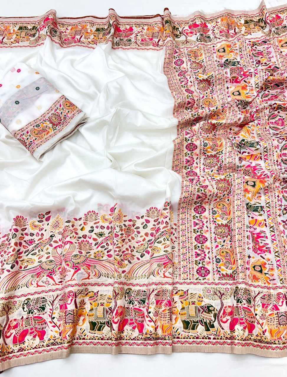 YNF Wholesale Pashmina Zari Border Silk Sarees KESH592 138 | Surat Manufacturer