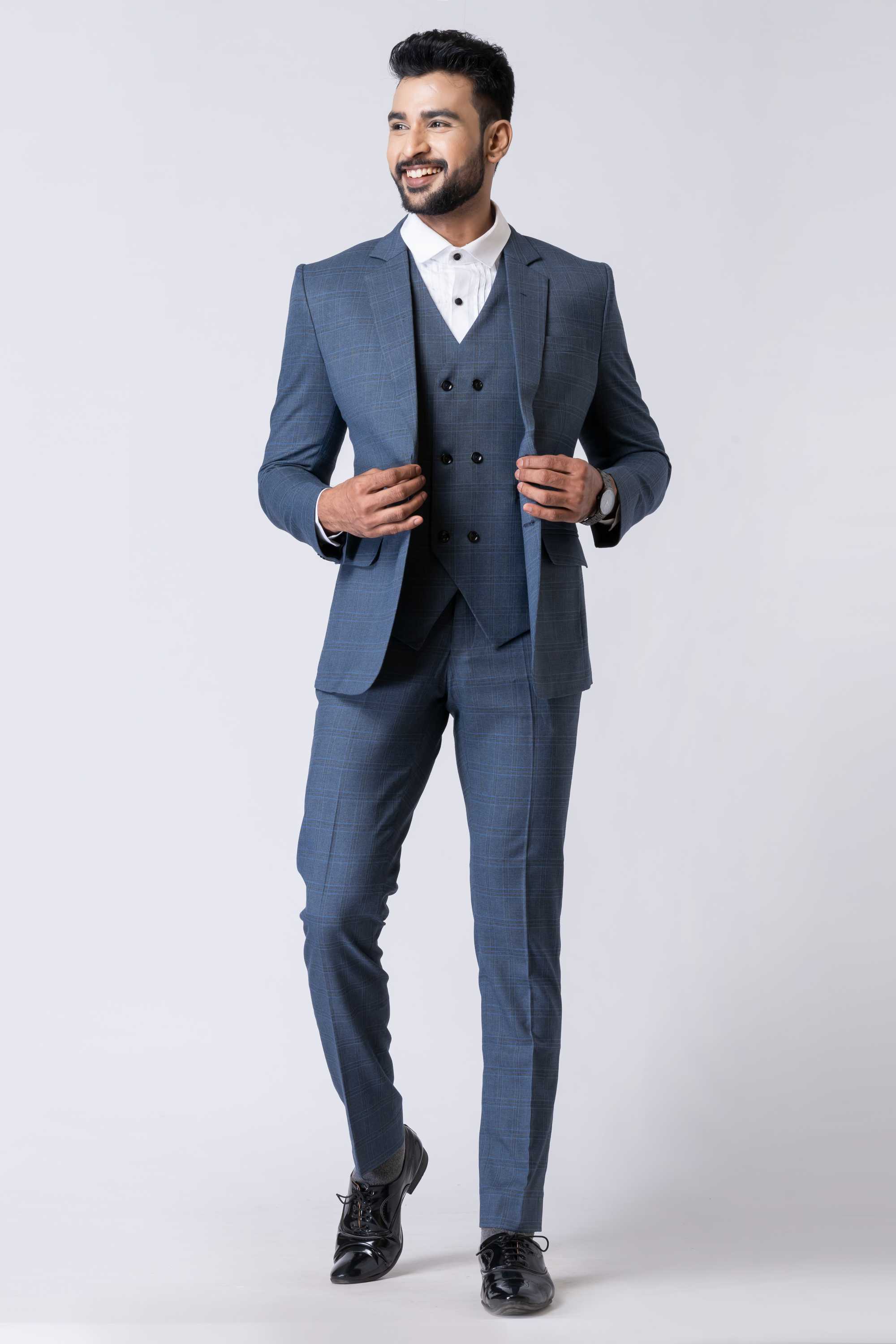 YNF Wholesale Polyester Mens Suits RIN223 Series 5051 to 5062 | Surat Manufacturer